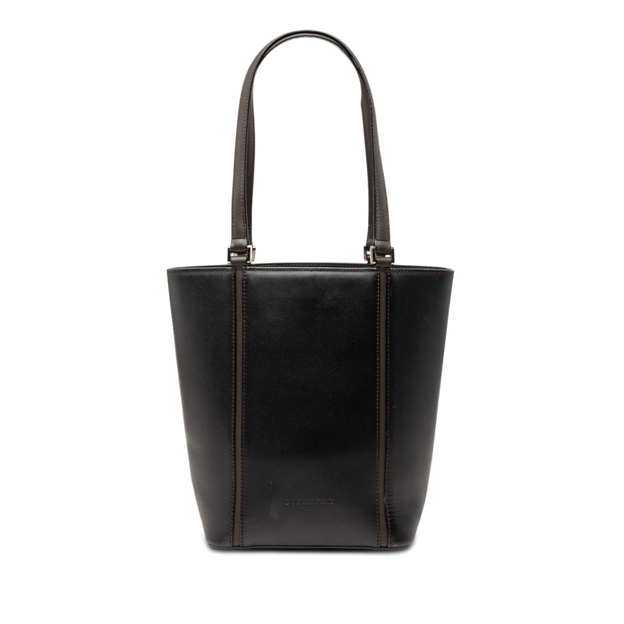 Burberry Leather Tote Size ONE SIZE - 1 Thumbnail