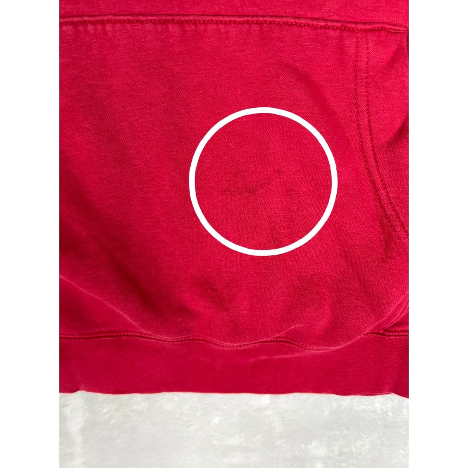 Nike VINTAGE Nike Red Pullover Hoodie Sweatshirt Size Large Y2K Embroidered Swoosh Size US L / EU 52-54 / 3 - 4 Thumbnail