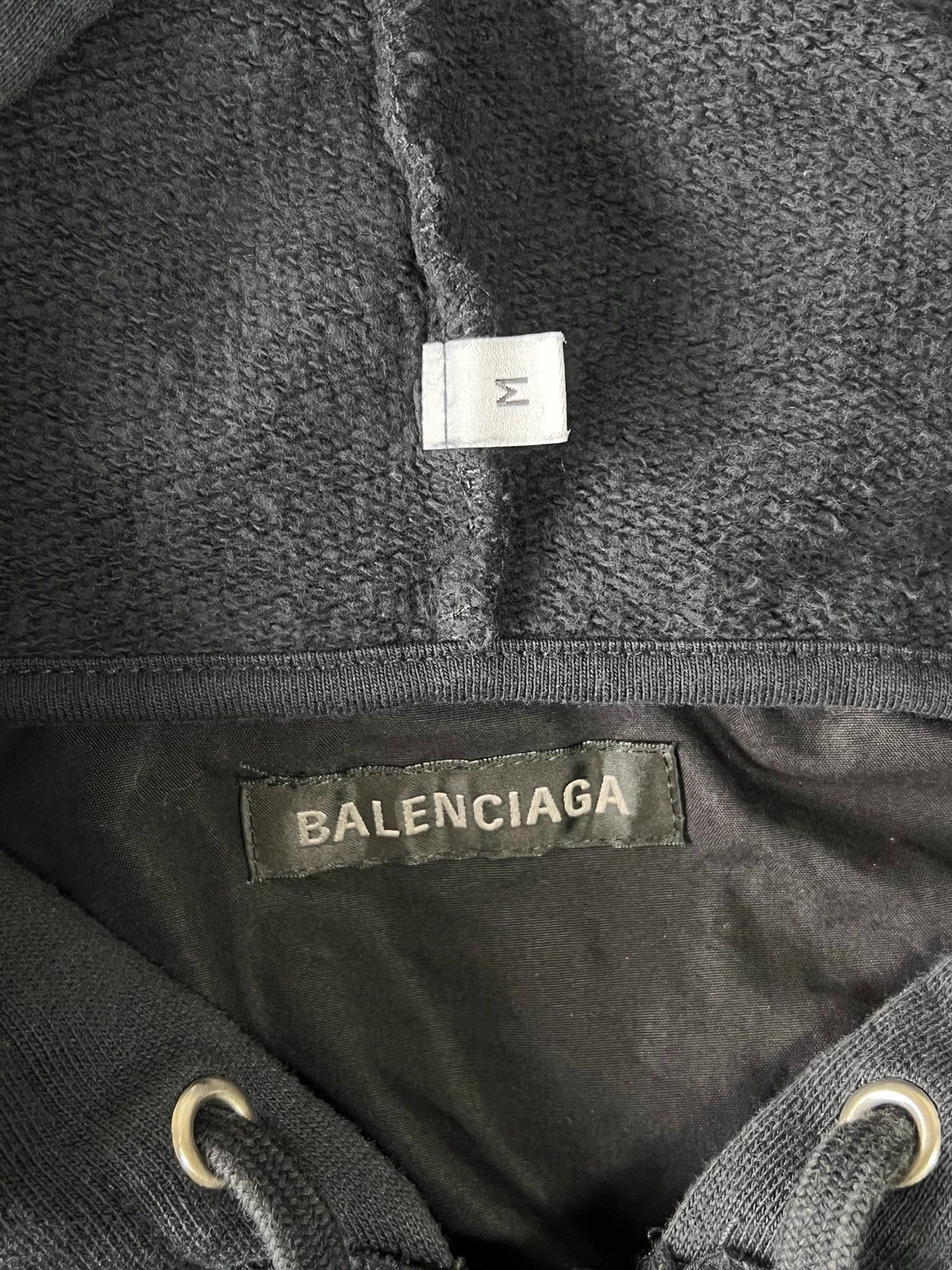 Balenciaga Balenciaga hooded colorblocked jacket black M Size US M / EU 48-50 / 2 - 7 Thumbnail
