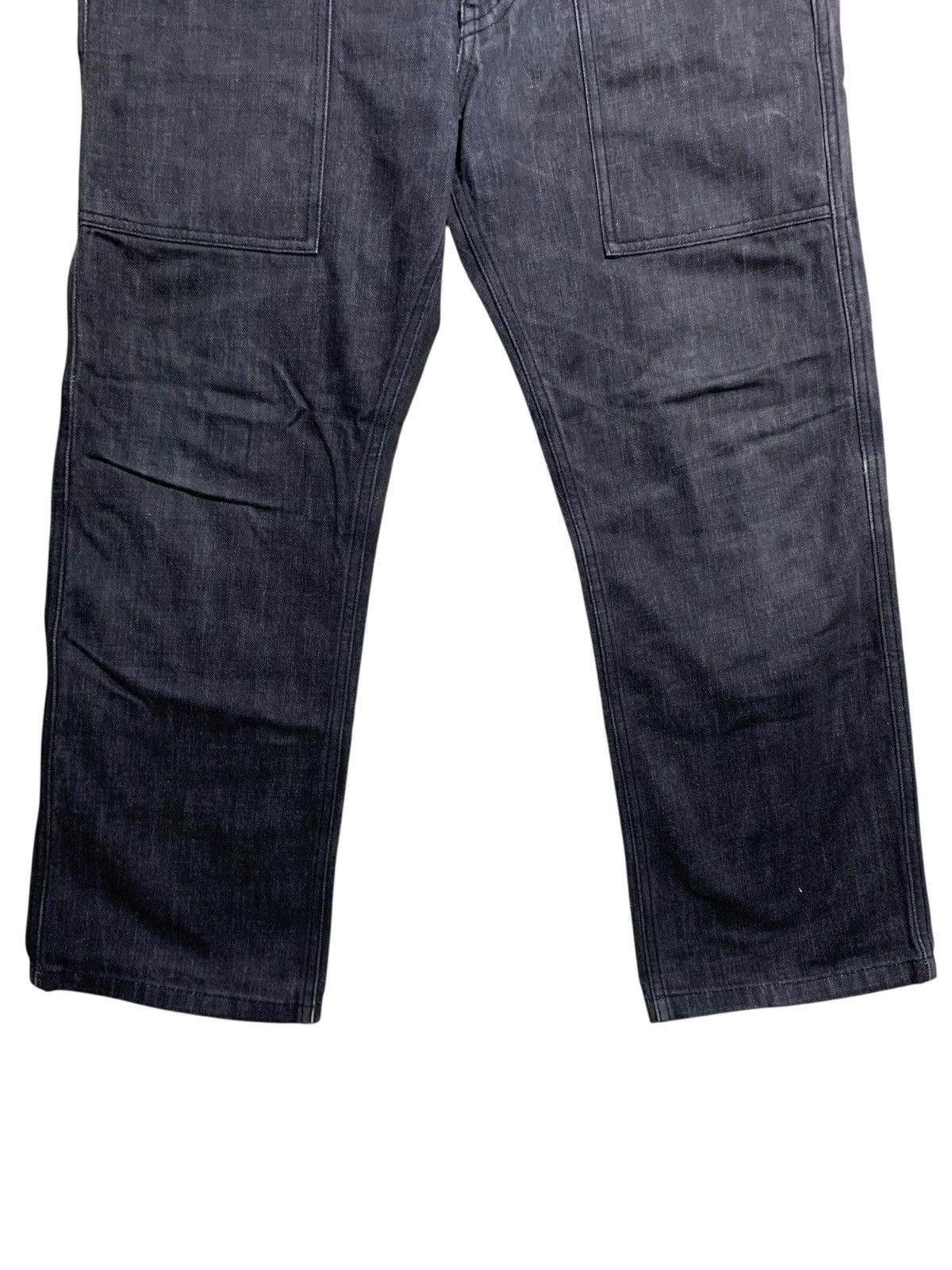 Comme des Garcons Homme 🔥VTG CdG HOMME DENIM BAKER PANT W33 Size US 33 - 2 Thumbnail
