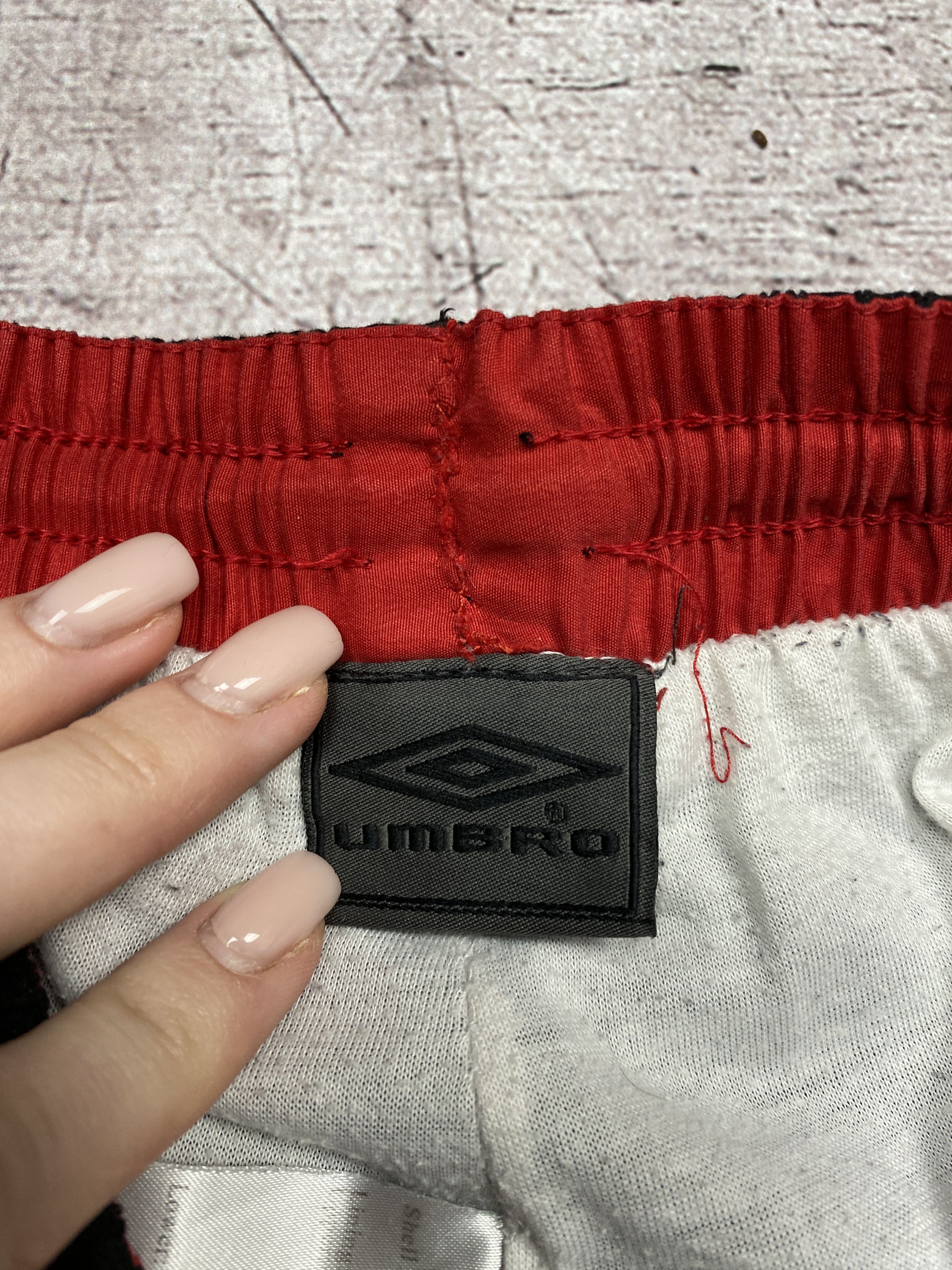 Umbro × Vintage Umbro Vintage Mens Nylon Baggy Parachute Pants y2k Size US 32 / EU 48 - 5 Thumbnail