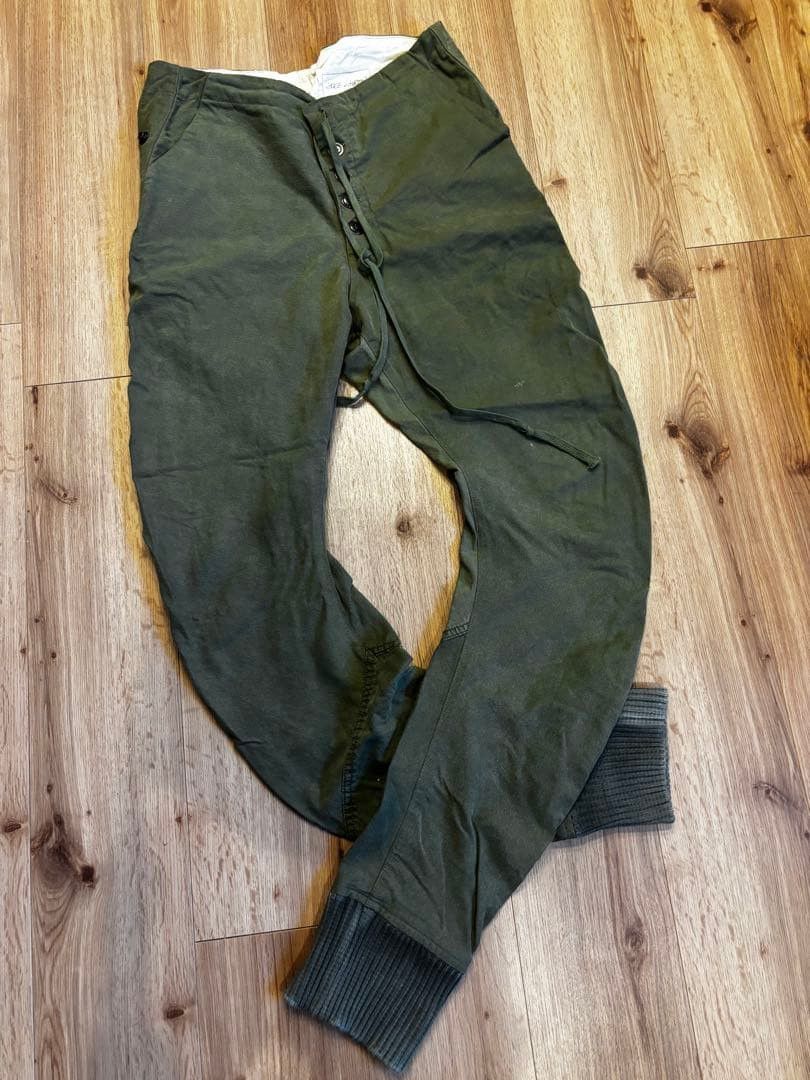 Greg Lauren Army tent curved lounge pant Size US 32 / EU 48 - 2 Thumbnail