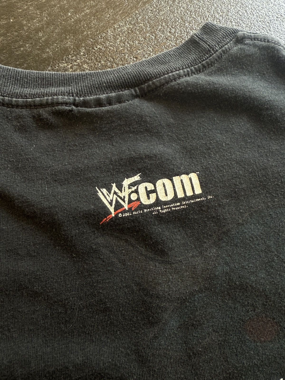 Vintage Vintage WWF Wrestlemania 17 Stone Cold Vs. The Rock 2001 Size US L / EU 52-54 / 3 - 7 Thumbnail