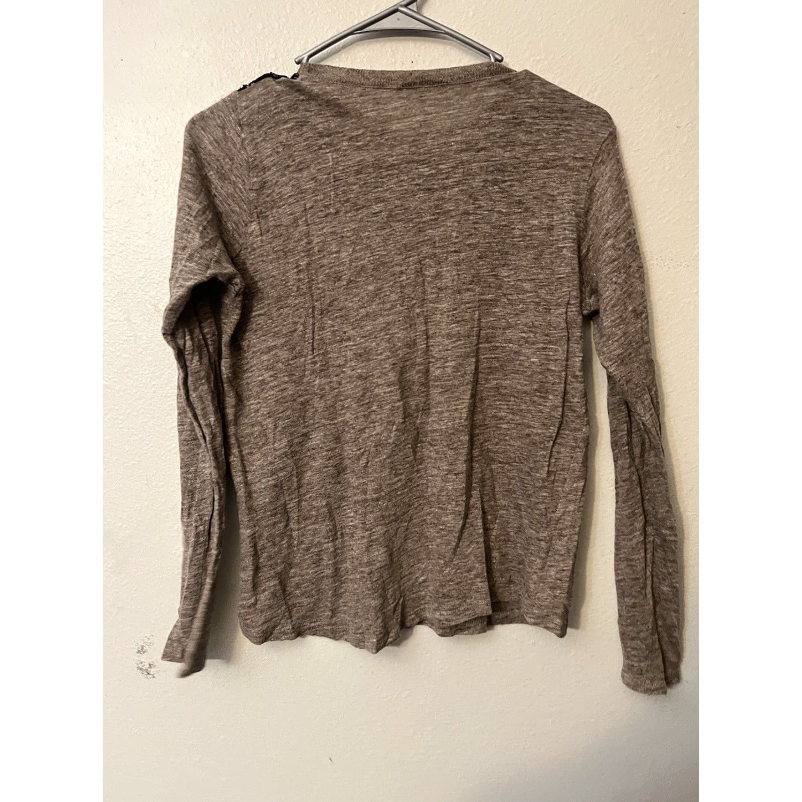 Zara VINTAGE Zara Sweater WB Collection Pullover Women M Tan Brown Lace Lightweight Medium Size M / US 6-8 / IT 42-44 - 3 Thumbnail