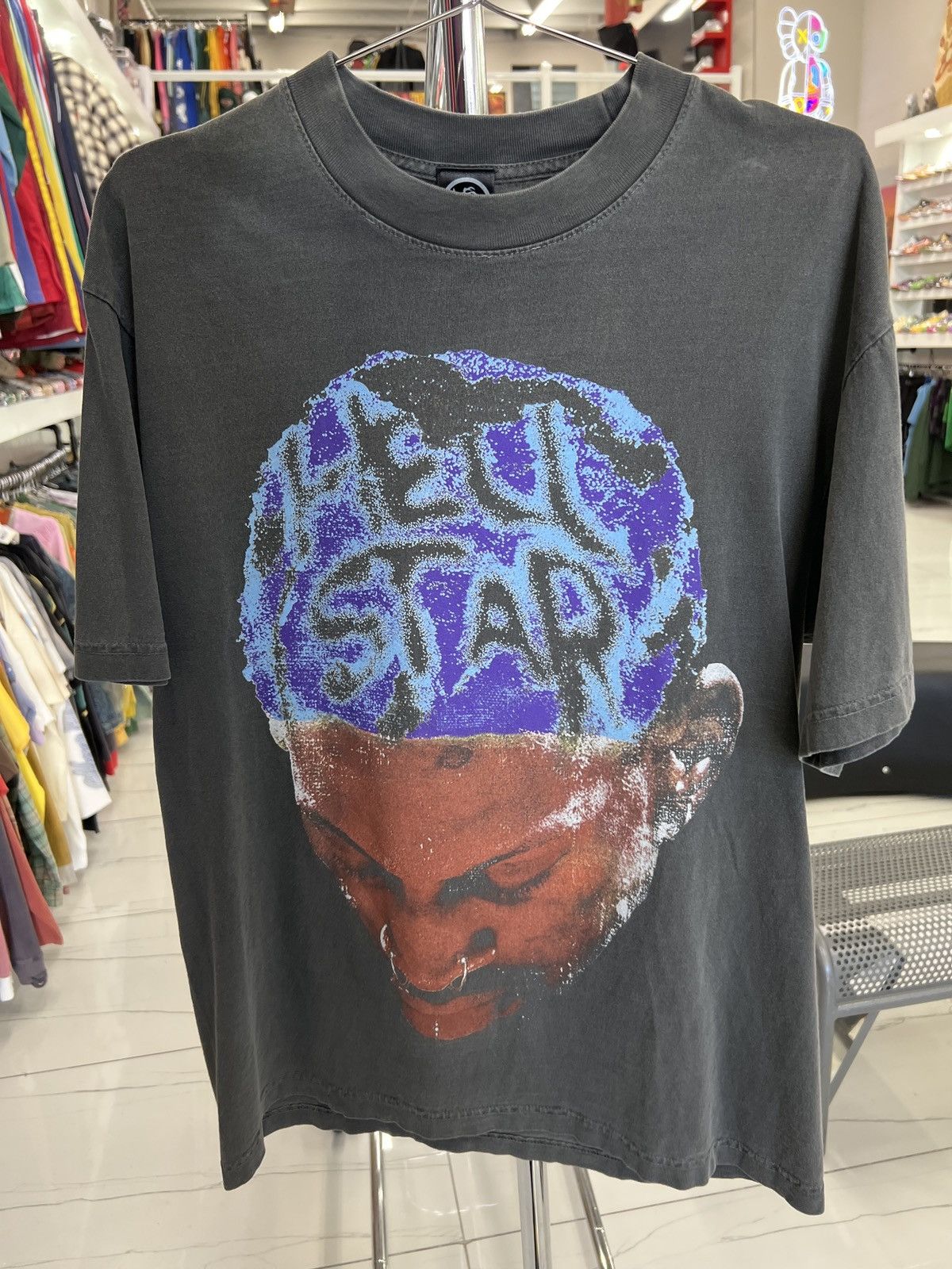 HELLSTAR Hellstar Rodman Tee Black/Purple Size US M / EU 48-50 / 2 - 1 Thumbnail