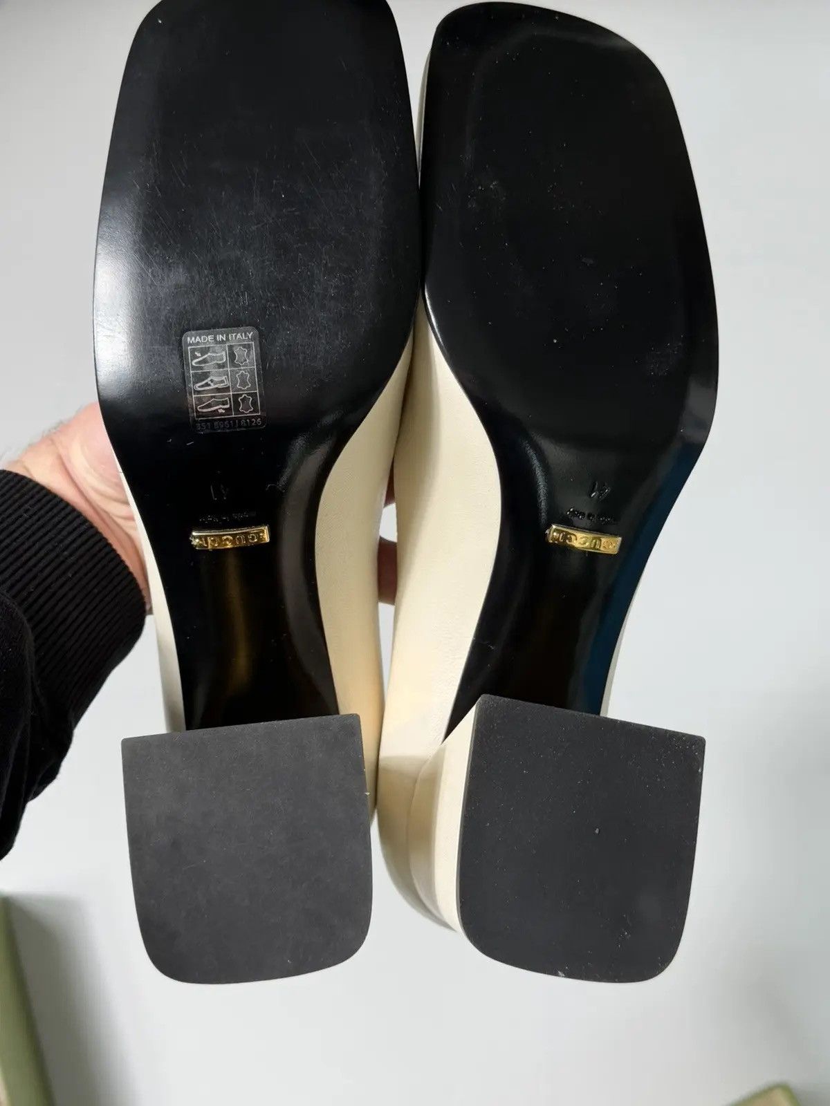 Gucci Gucci Horsebit lesther heels Size US 11 / IT 41 - 9 Thumbnail