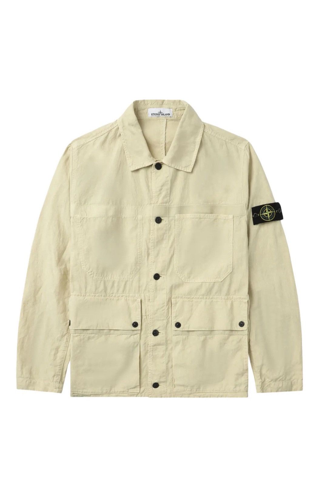 Stone Island 🔥Stone Island Tela Lino Nylon-TC Overshirt Jacket🔥 Size US M / EU 48-50 / 2 - 9 Thumbnail