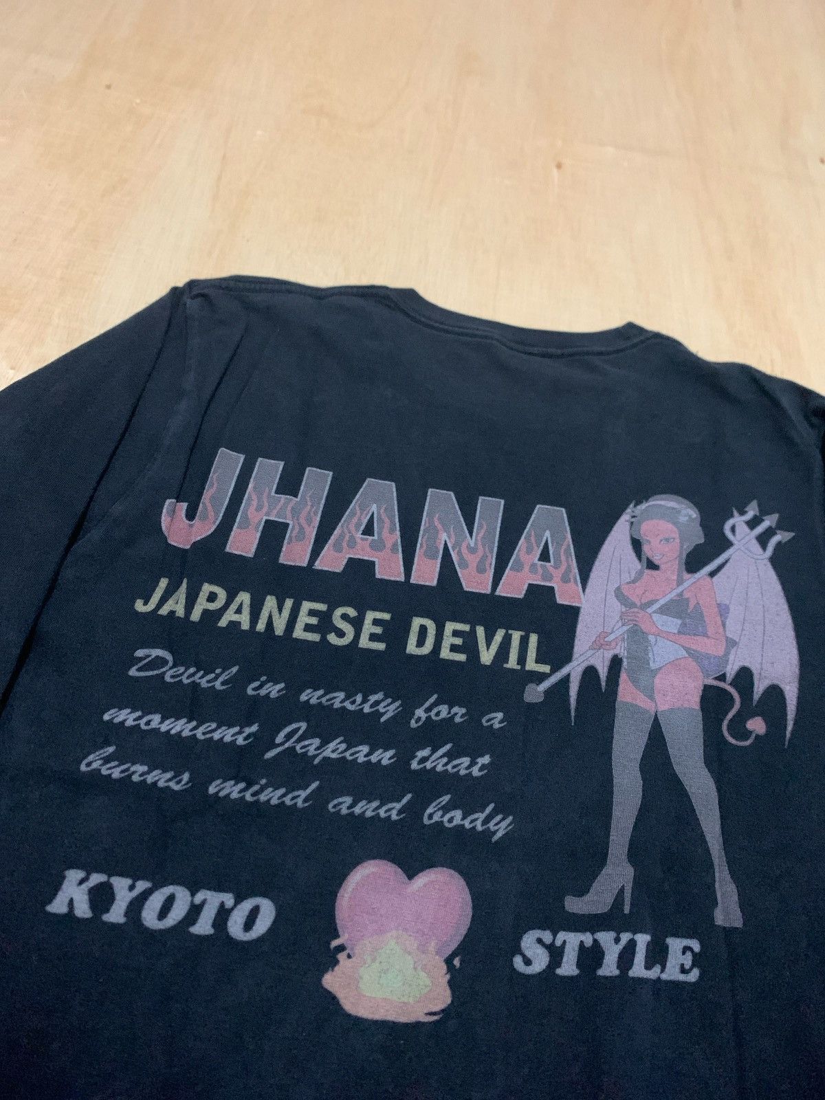 Hysteric Glamour × Japanese Brand Vintage Jhana Japanese Devil Longslevee Size US M / EU 48-50 / 2 - 3 Thumbnail