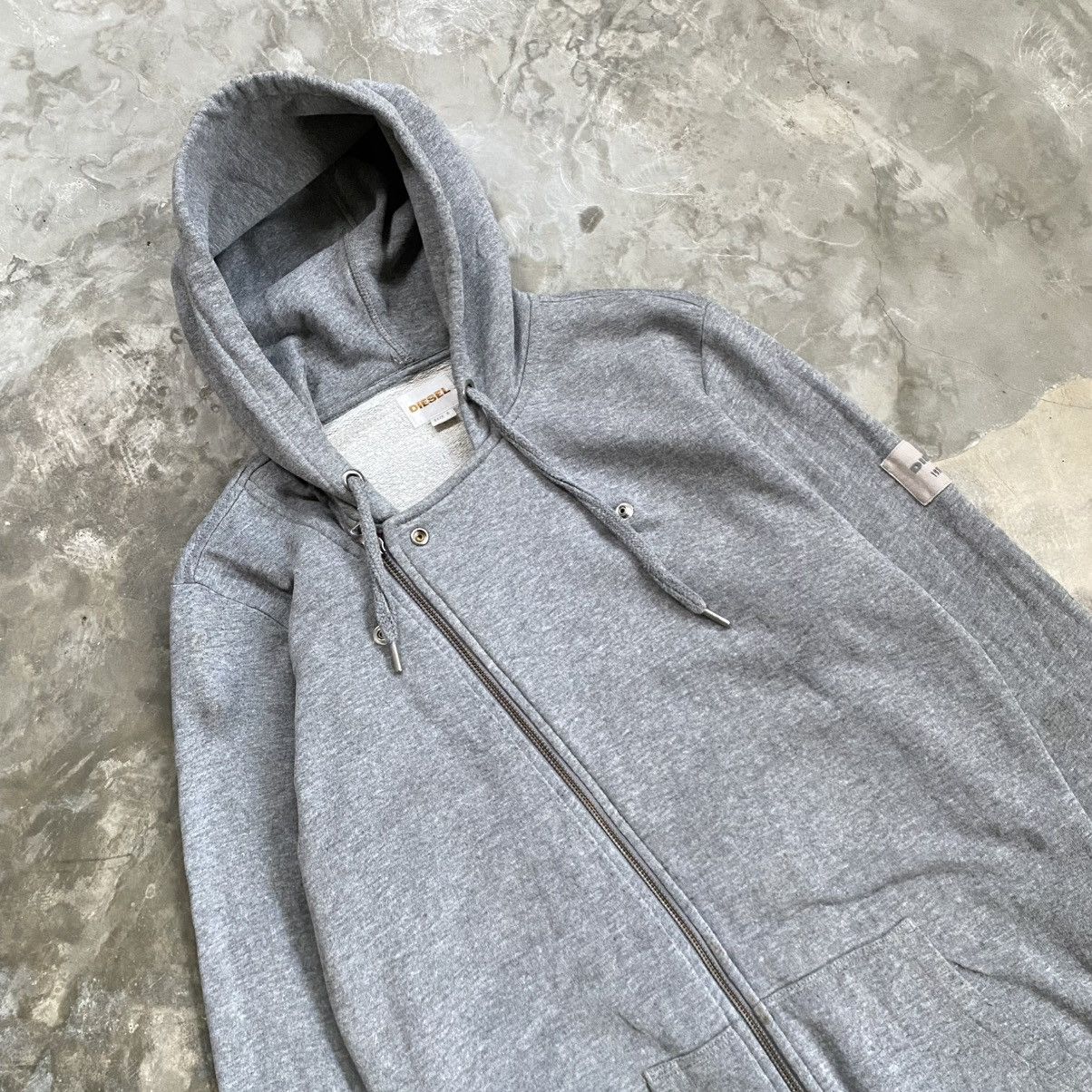 Diesel 2000’s Diesel Asymmetric Zip Hoodie Size US S / EU 44-46 / 1 - 2 Thumbnail