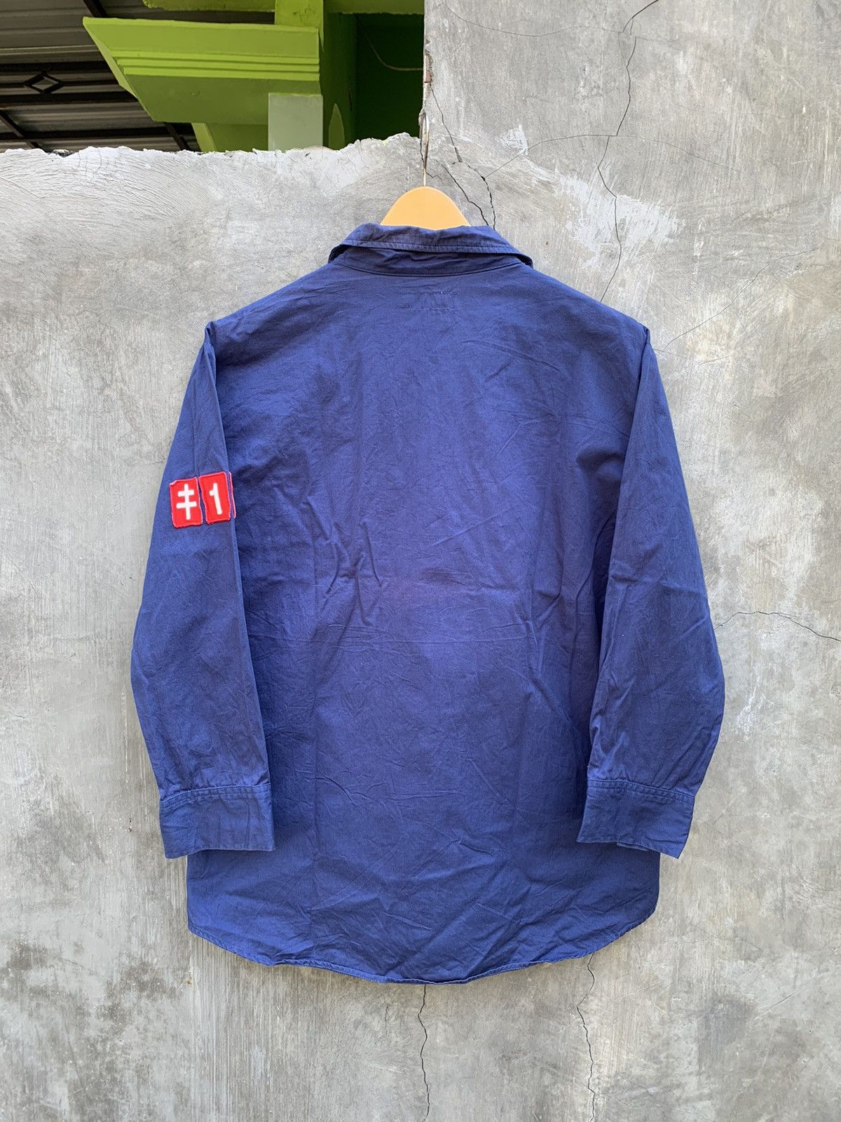 Issey Miyake × Japanese Brand × Ne-Net 2000s Ne-net by Issey Miyake Double Pocket Shirt Size US M / EU 48-50 / 2 - 12 Thumbnail