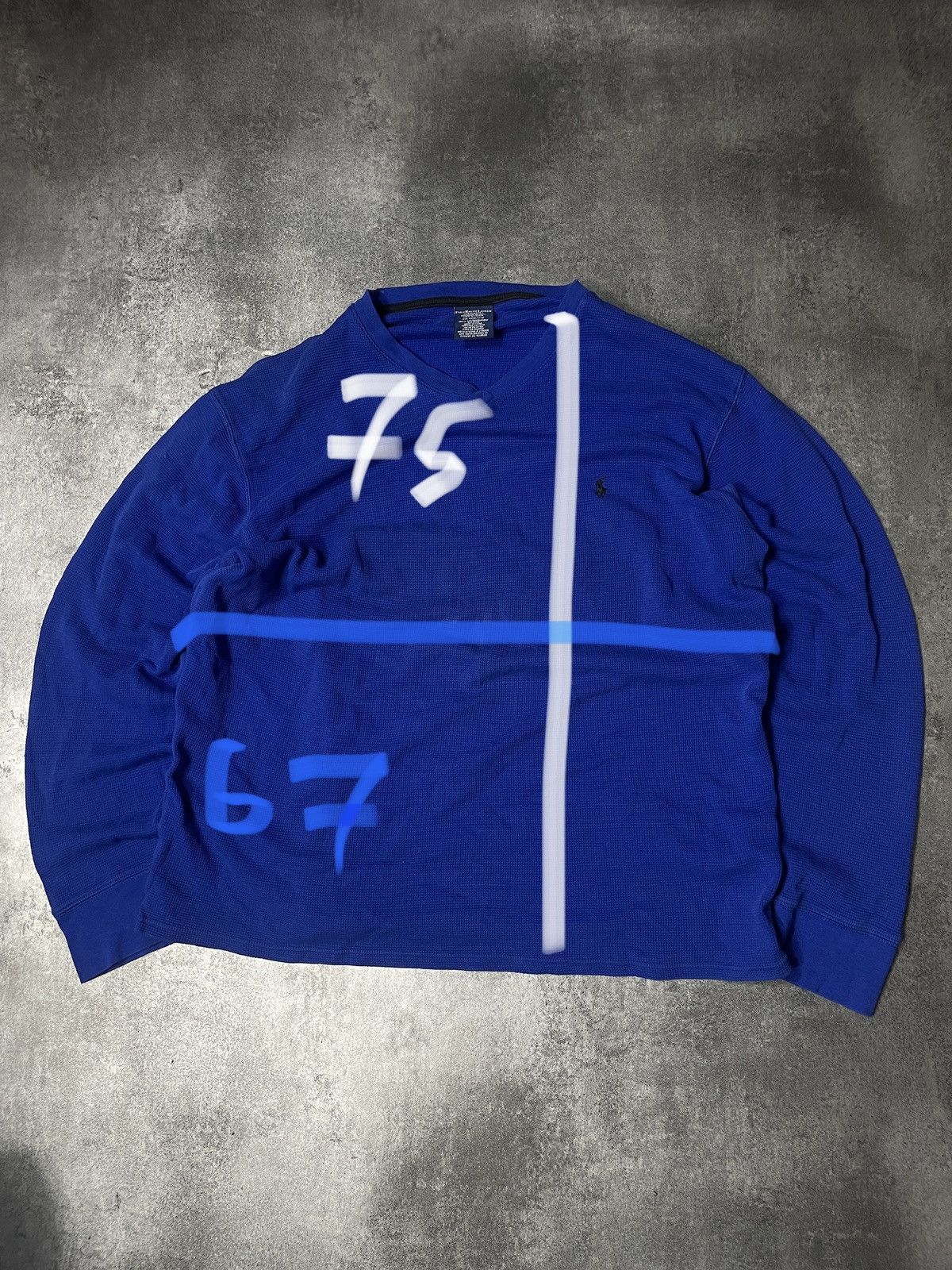 Polo Ralph Lauren 🔥RARE🔥Polo Ralph Lauren Vintage Y2K Sweatshirt Sleep Boxy Size US XXL / EU 58 / 5 - 10 Thumbnail