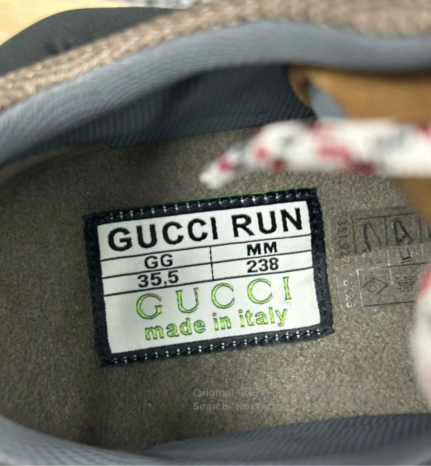 Gucci Guicci Athletic Shoes| Size US 5 / IT 35 - 6 Thumbnail