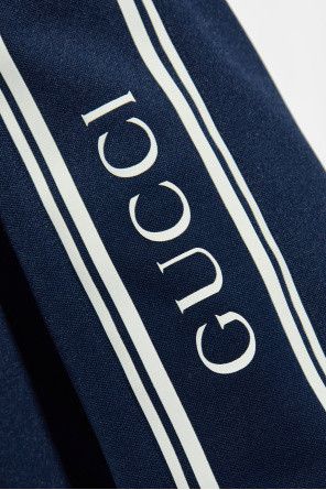 Gucci o1la5ras0426 Technical Jersey Joggers & Sweatpants in Navy Size US 40 / EU 56 - 5 Thumbnail