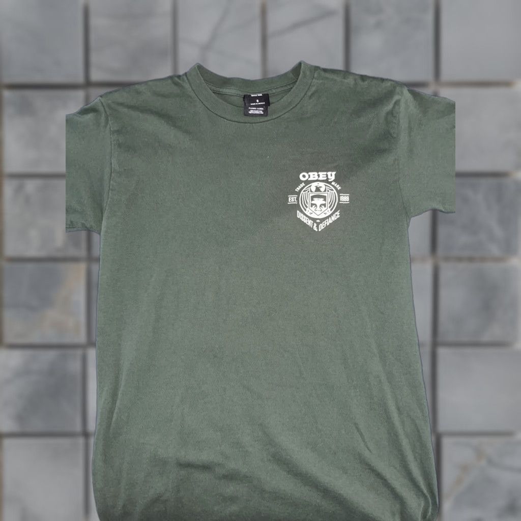 Obey OBEY T-Shirt Green Small Men S Regular Size US S / EU 44-46 / 1 - 1 Thumbnail