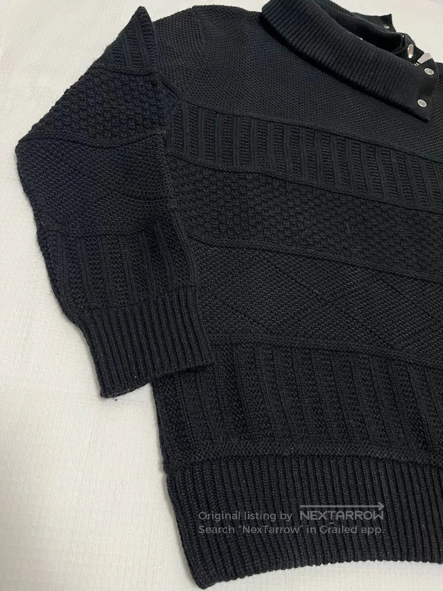 Givenchy Givenchy Zipper Snap Button Sweater L. Size US L / EU 52-54 / 3 - 5 Thumbnail