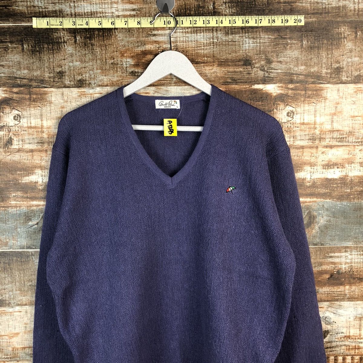 Homespun Knitwear Arnold Palmer vintage Purple Knitwear #A1293 Size US L / EU 52-54 / 3 - 5 Thumbnail