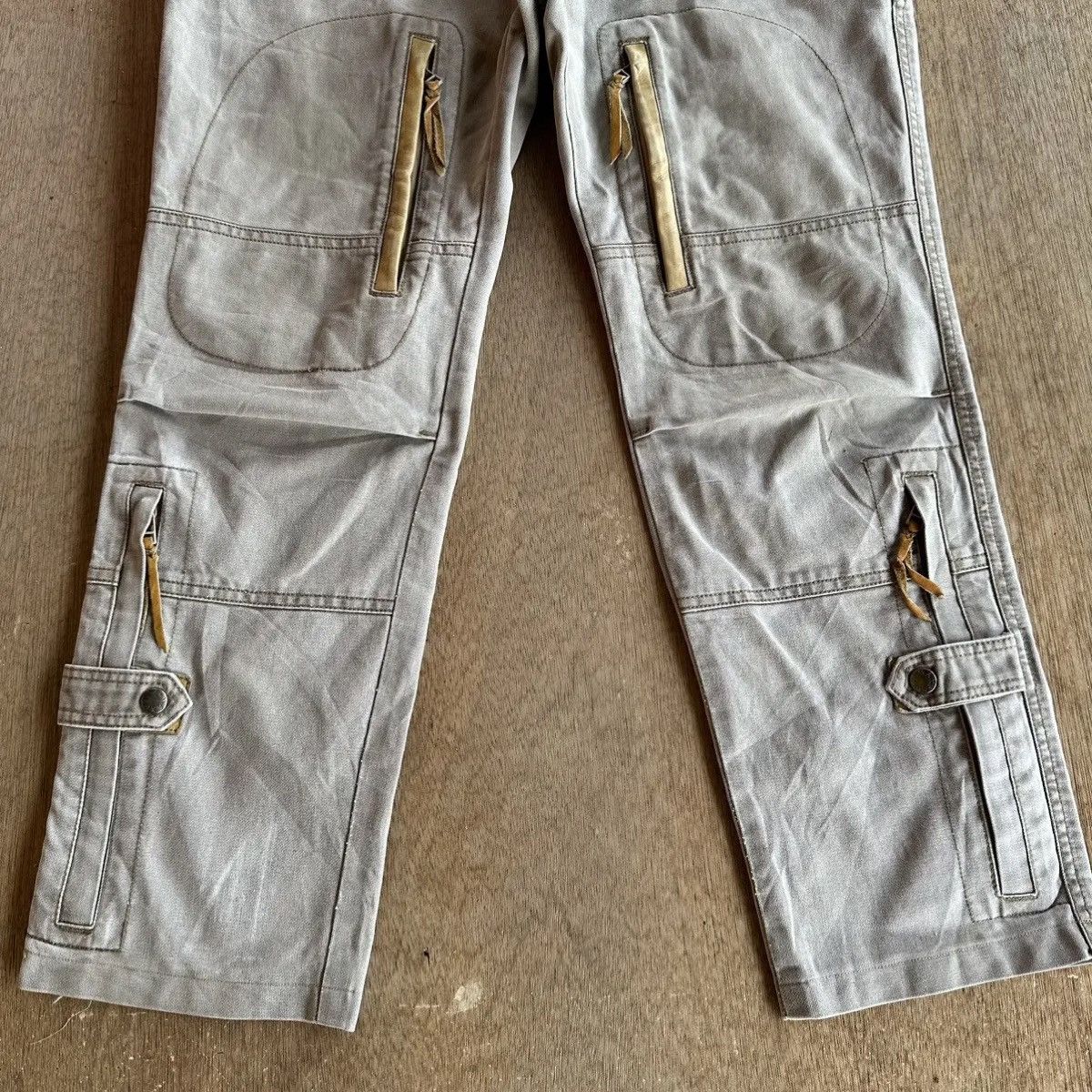 Le Grande Bleu (L.G.B.) CRAZY🔥🔥MIX FRITZ JAPAN Vintage Double Knee VERY RARE Pants Size US 30 / EU 46 - 10 Thumbnail