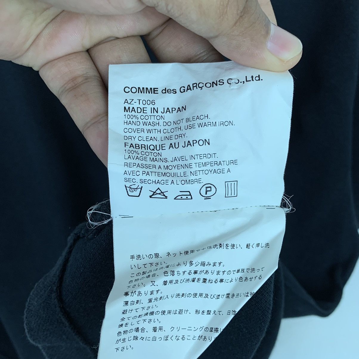 Comme des Garcons PLAY × Vintage AD 2005 Comme Des Garcons Play Polos Shirt Size US L / EU 52-54 / 3 - 6 Thumbnail
