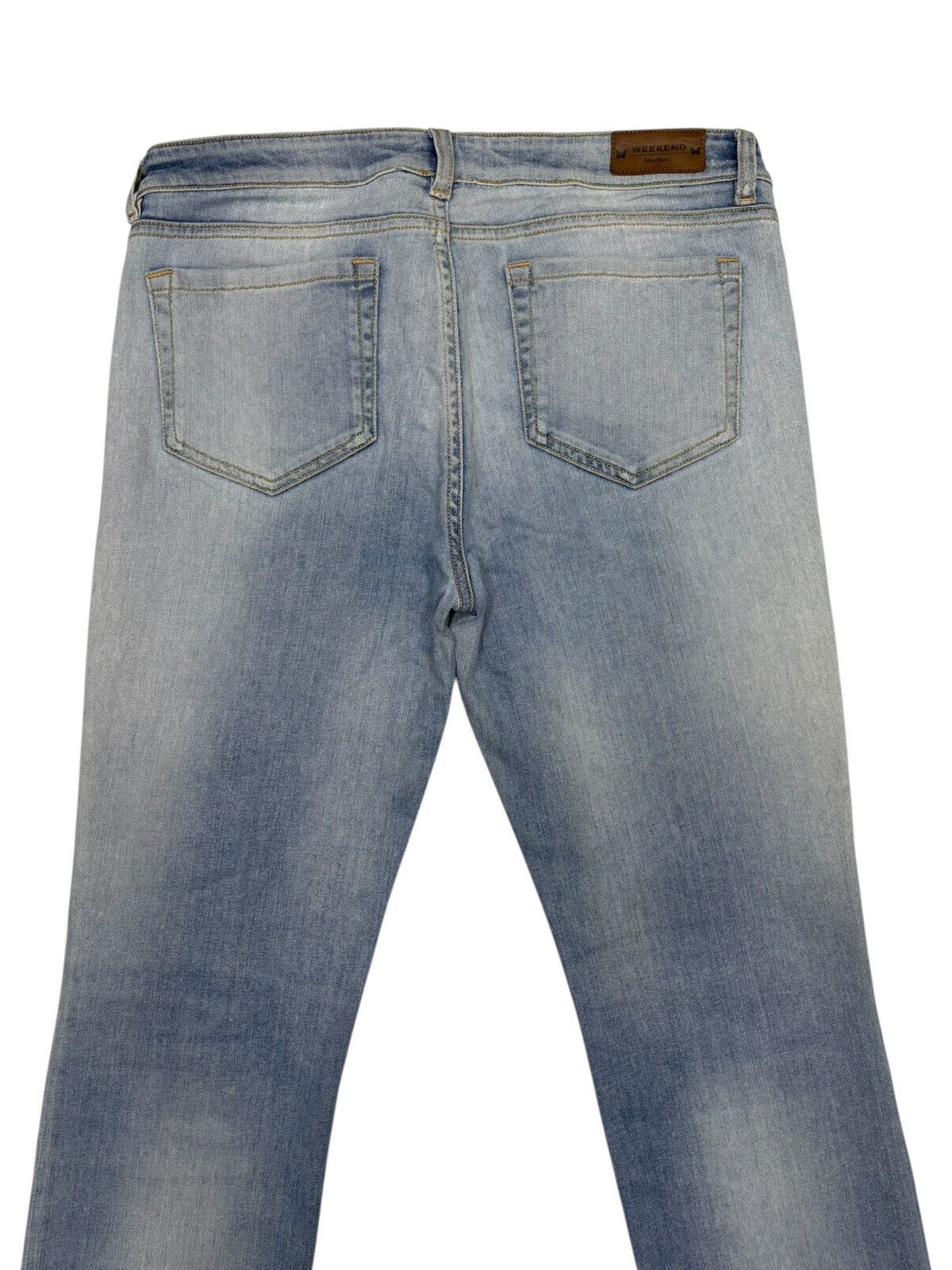 Max Mara MAX MARA WEEKEND DISTRESSED DENIM JEANS Size 30" / US 8 / IT 44 - 6 Thumbnail