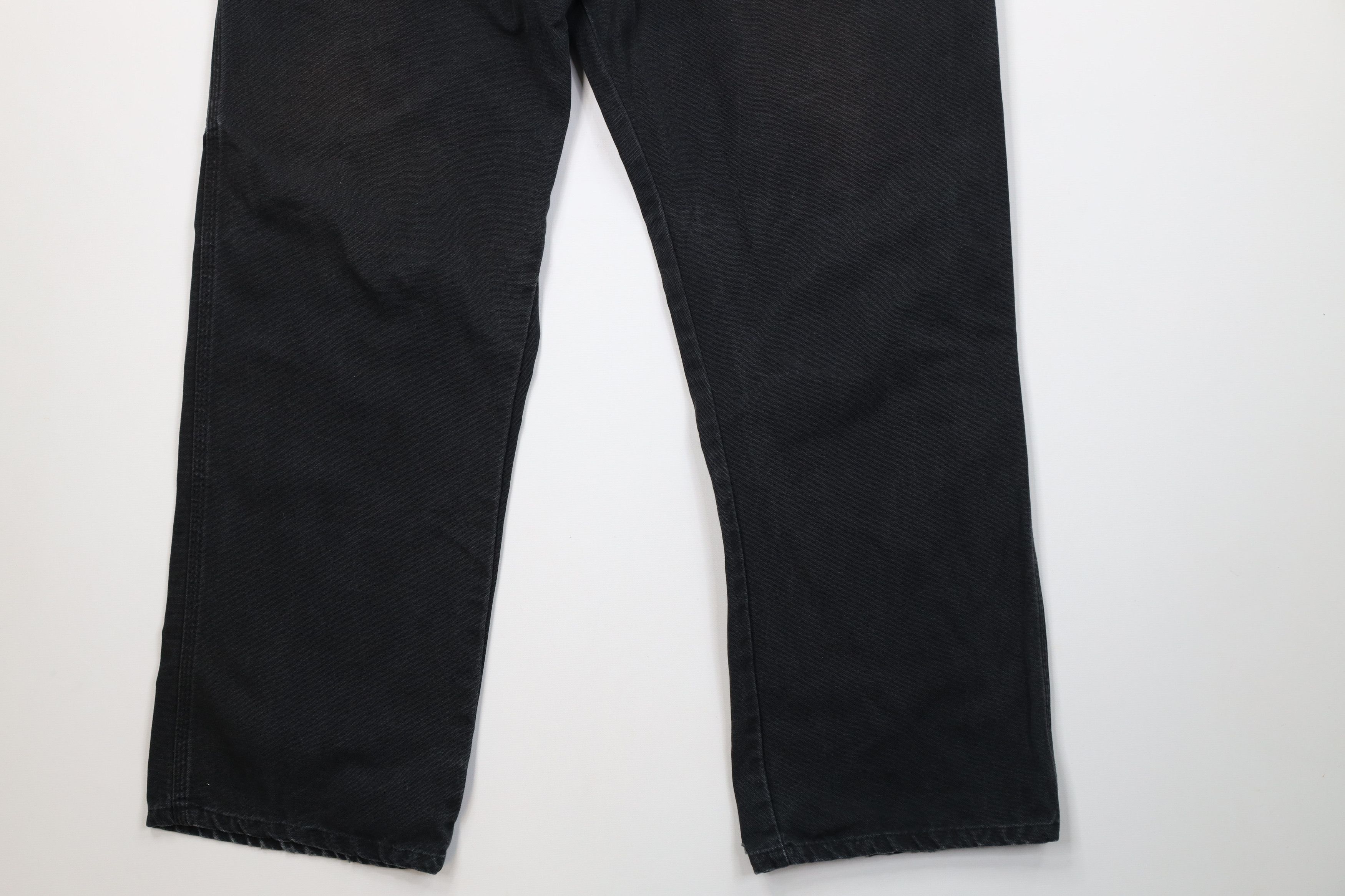 Dickies Vintage Y2K Dickies Canvas Wide Leg Dungaree Pants Black Size US 42 / EU 58 - 4 Thumbnail