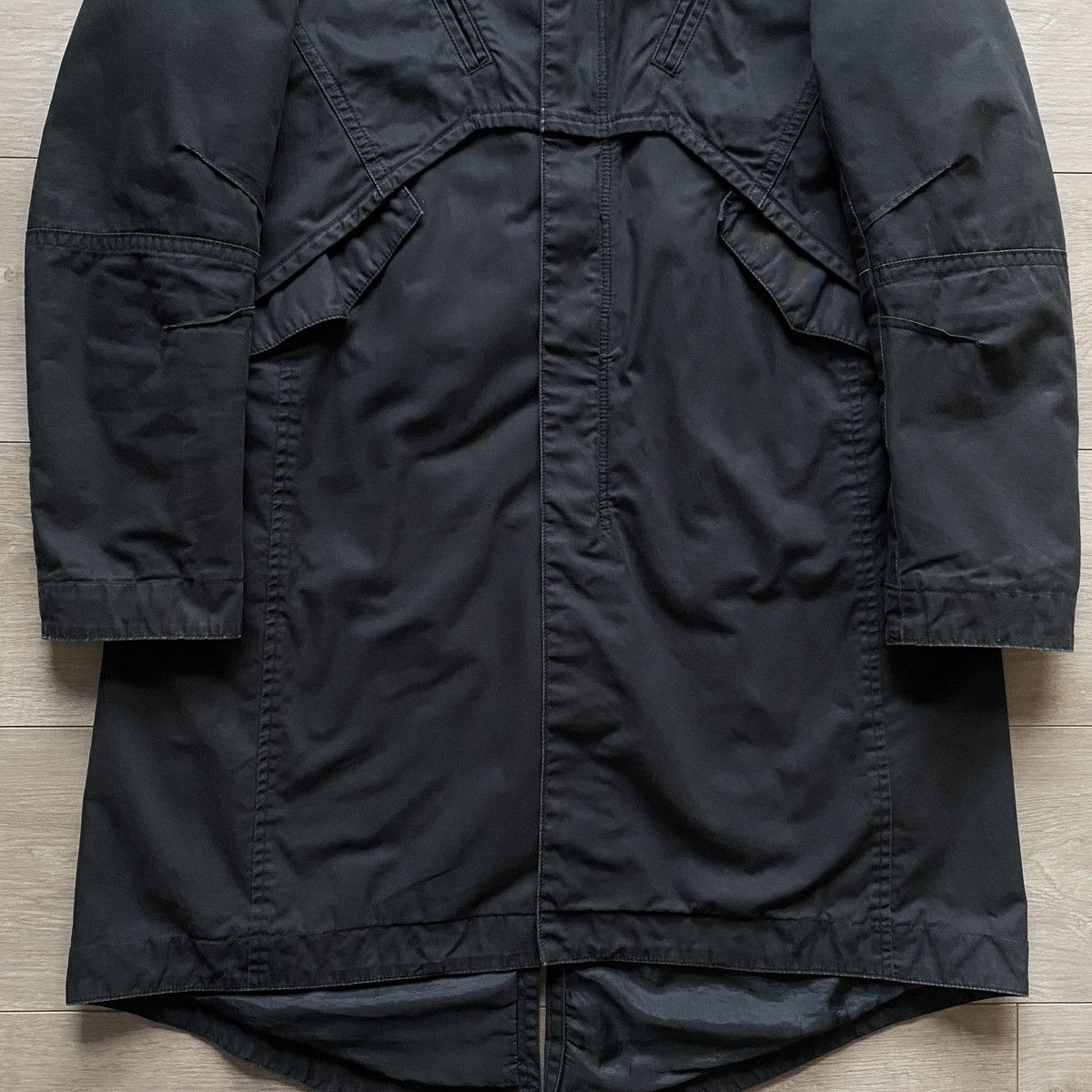 Undercover A/W 2011 Undercover “Antidevil Security” Fur Hooded Parka Size US M / EU 48-50 / 2 - 6 Thumbnail