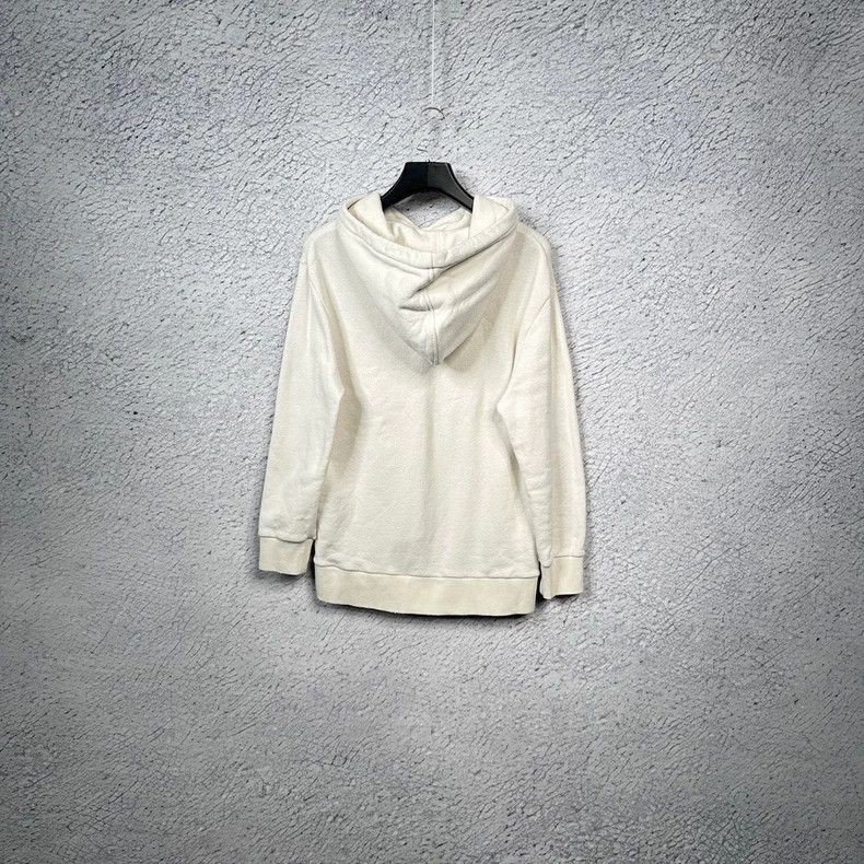Gucci GucciWhite square logo destroys old hooded sweatshirts 2503 Size US S / EU 44-46 / 1 - 2 Thumbnail