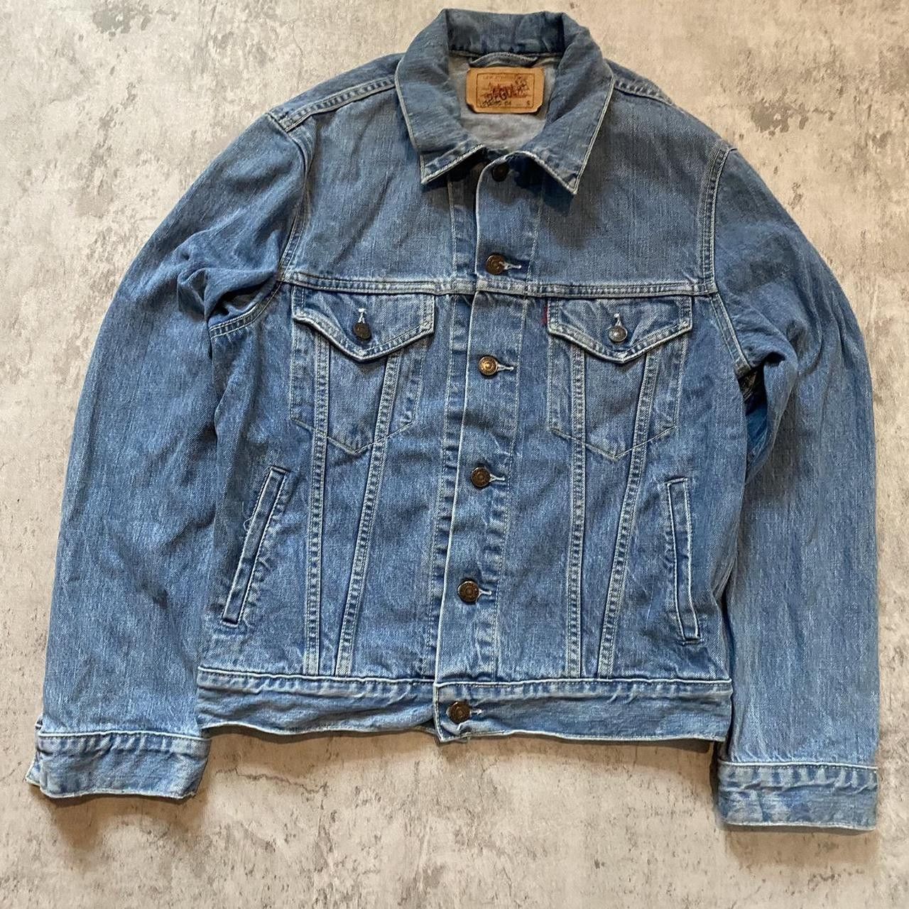 Levi's 2000s Levis Denim Jeans Jacket Blazer Vintage Size US S / EU 44-46 / 1 - 1 Thumbnail