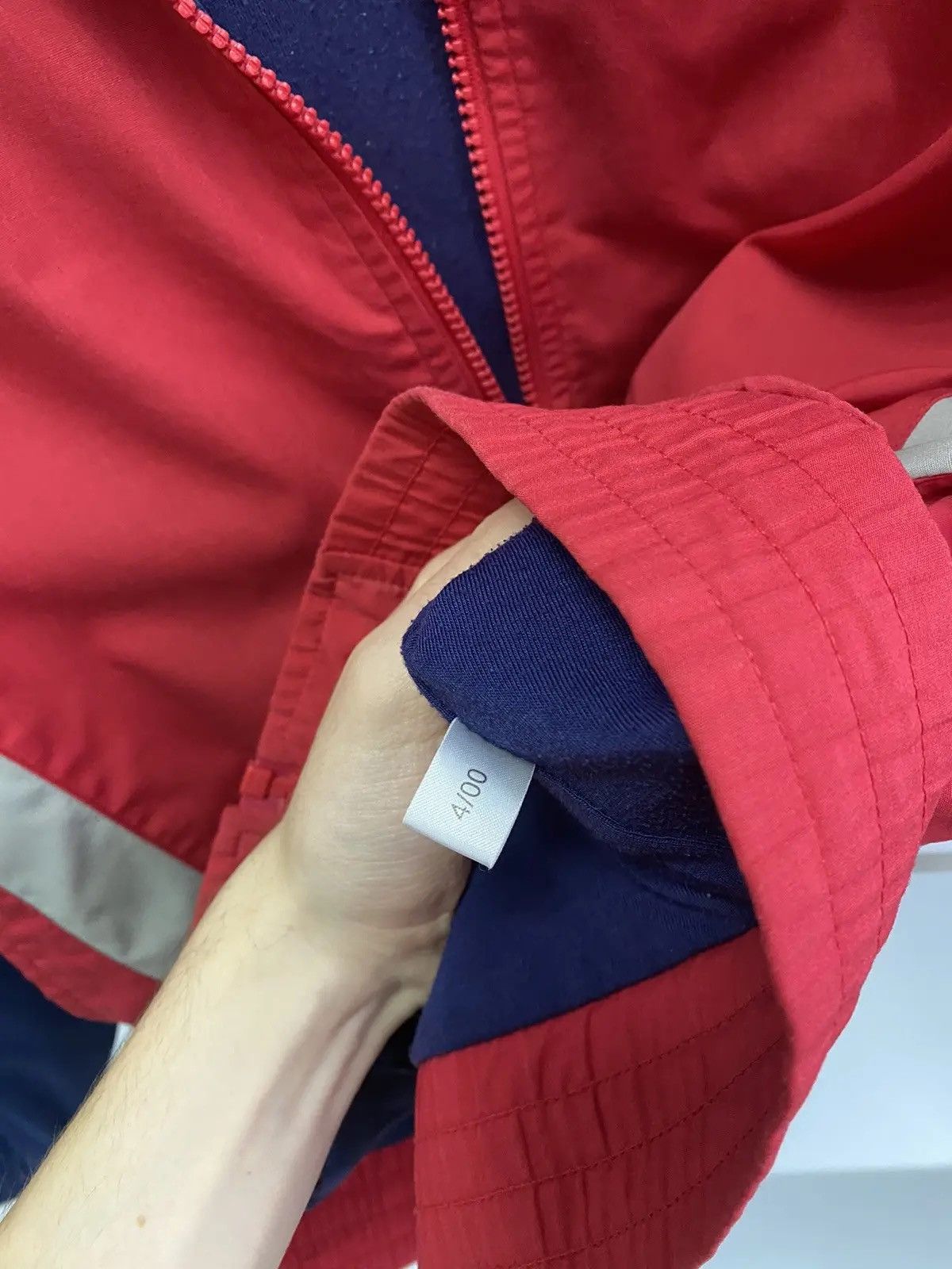 Adidas × Vintage Vintage Adidas Red 90s Style Track Jacket Size US M / EU 48-50 / 2 - 12 Thumbnail