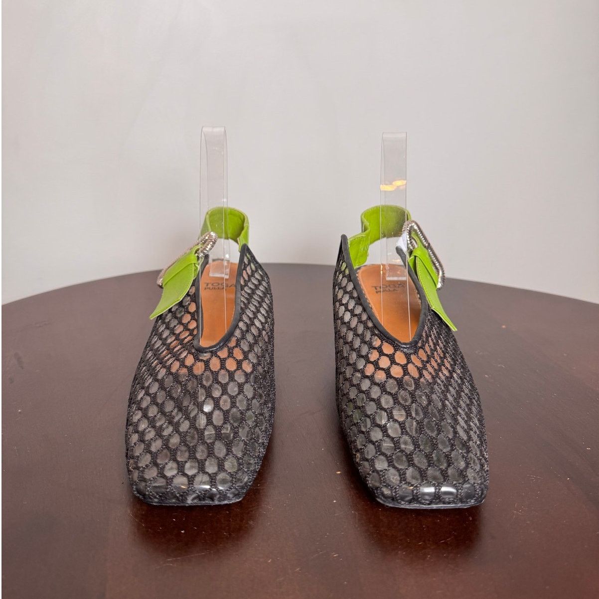 Toga Pulla Toga Pulla Mesh PVC Slingback Loafers - Size 37 Size US 6.5 / IT 36.5 - 4 Thumbnail