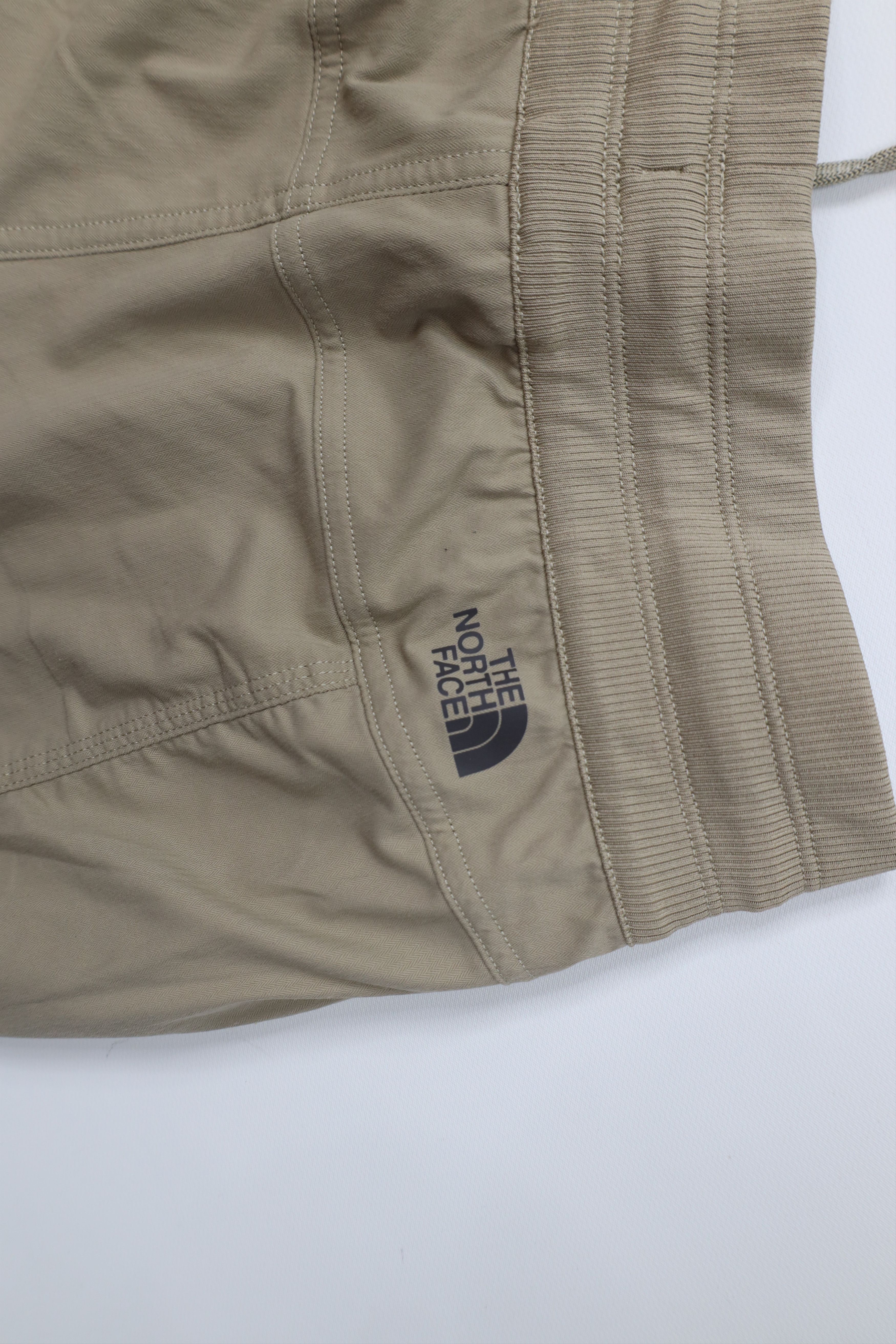 The North Face The North Face Spell Out Cuffed Capris Joggers Pants Beige Size 28" / US 6 / IT 42 - 11 Thumbnail