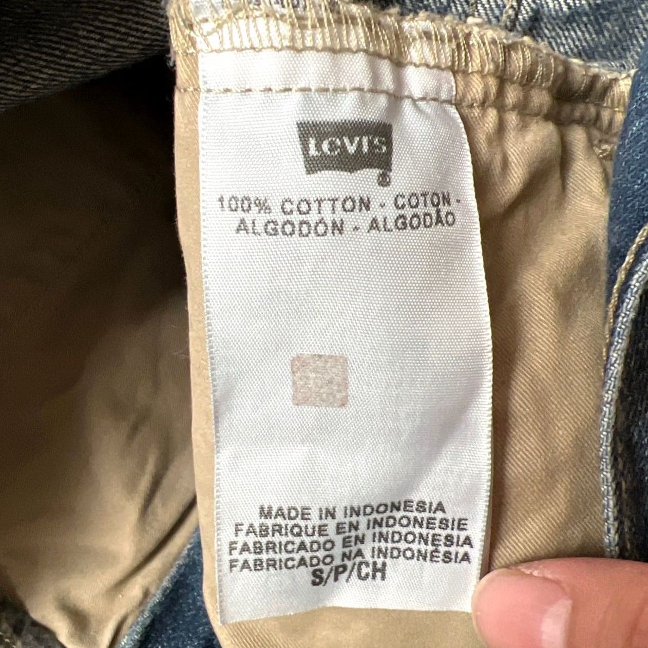 CO VINTAGE Levi Strauss & Co Trucker Jean Denim Jacket Men's Size S Blue Size US 29 - 3 Thumbnail