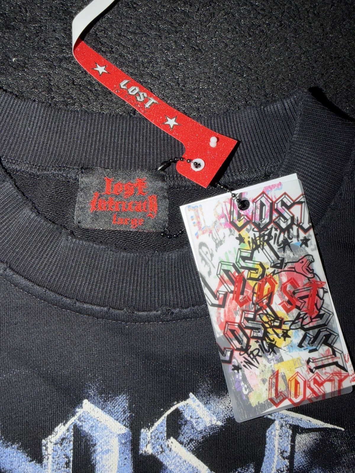 LOST INTRICACY Lost Intricacy “Blue Retribution” Large Size US L / EU 52-54 / 3 - 4 Thumbnail