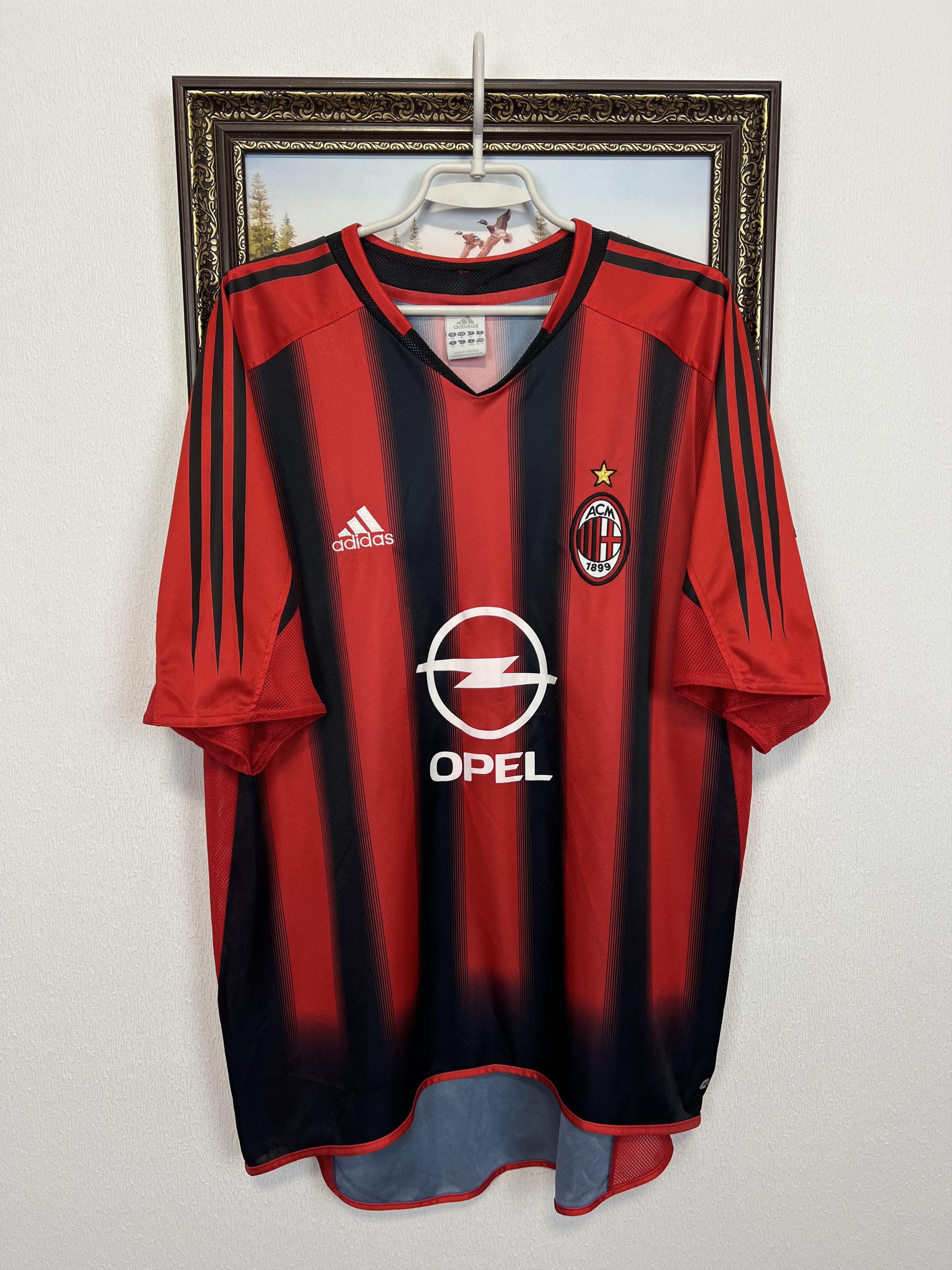 Adidas AC Milan Home football shirt Soccer Jersey Maglia Trikot Size US XL / EU 56 / 4 - 1 Thumbnail