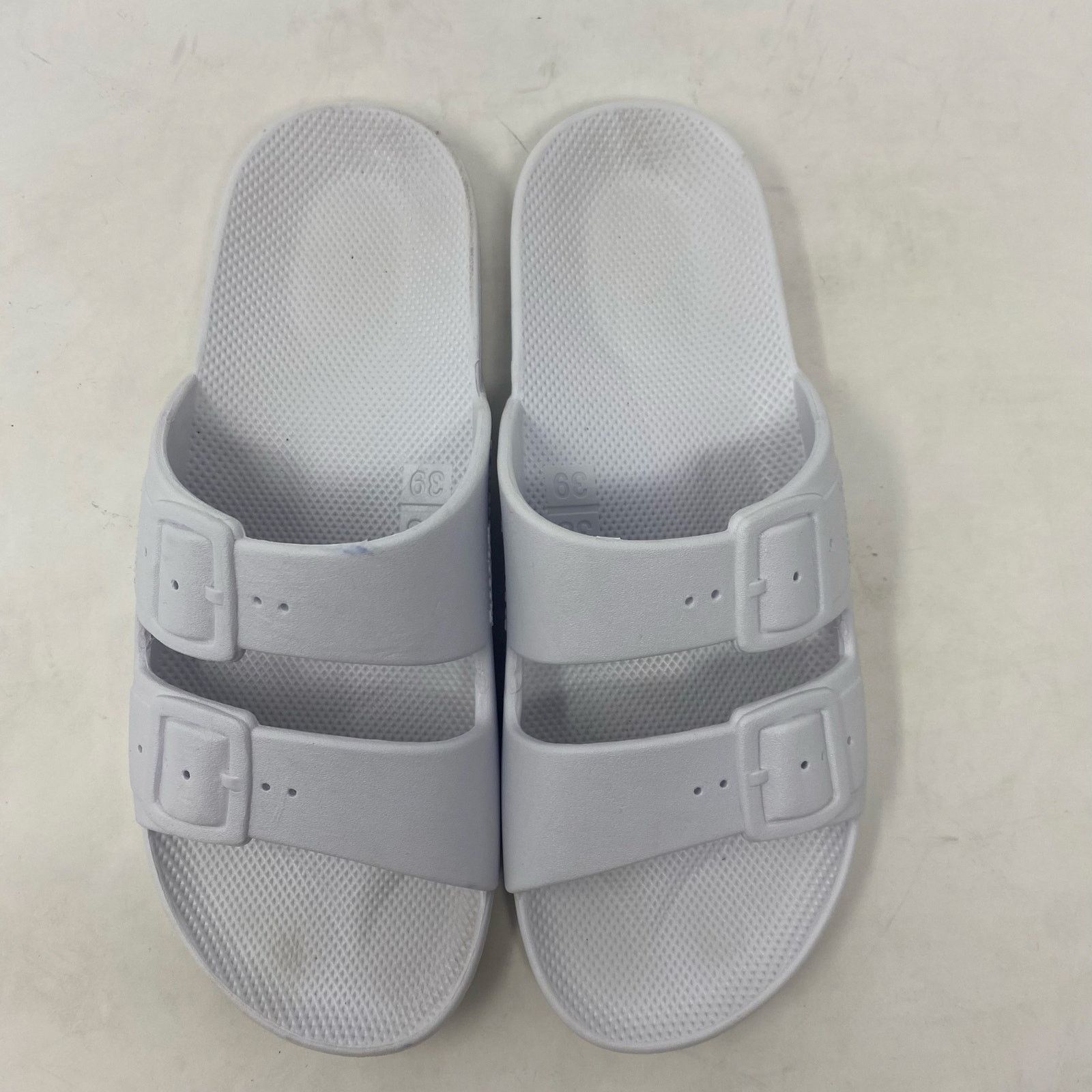 Other Freedom Moses Two Band Slide Sandals Slippers Womens 8.5 Size US 8.5 / IT 38.5 - 4 Thumbnail