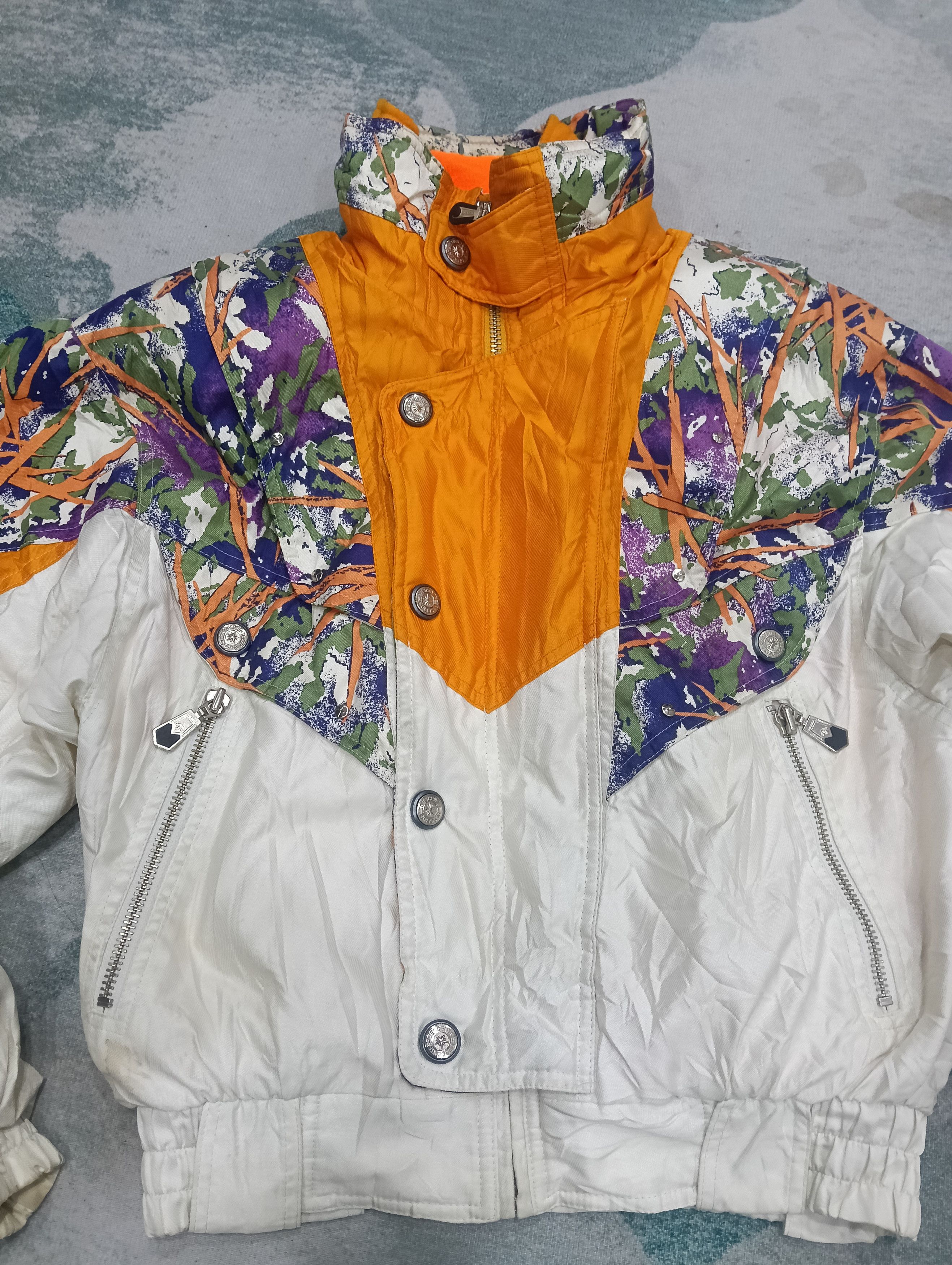 Descente × Hood By Air × Japanese Brand Vintage Descente Colourful Jacket Size US M / EU 48-50 / 2 - 5 Thumbnail