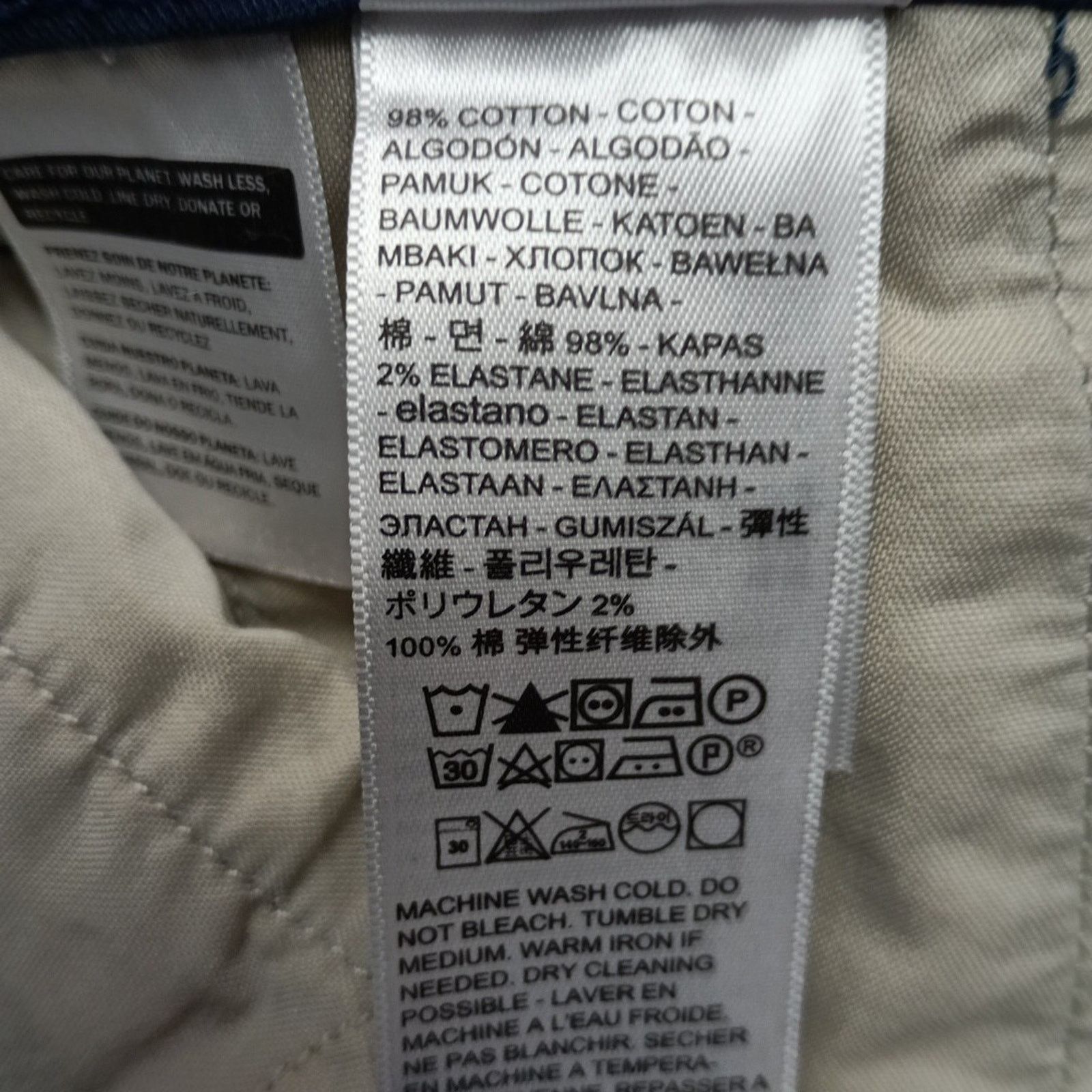 Levi's Levi's XX Standard Taper Chino Pants Men's Size 38x32 Blue Size US 38 / EU 54 - 5 Thumbnail