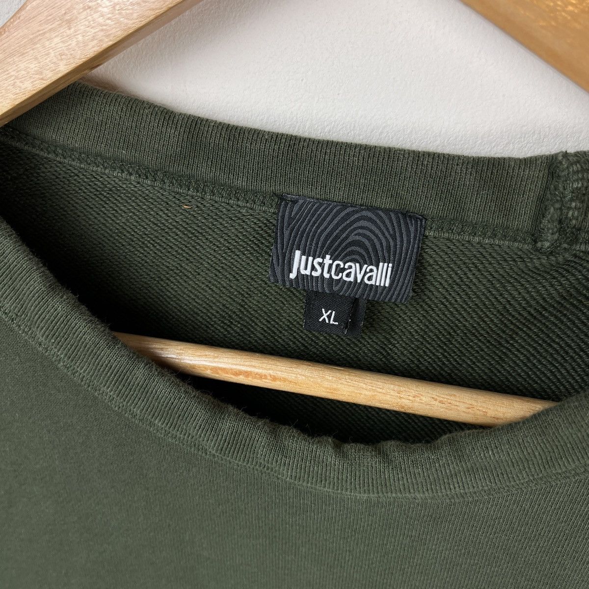 Just Cavalli Vintage Sweatshirt Just Cavali Rare Luxury Avant Garde Y2k Size US XL / EU 56 / 4 - 4 Thumbnail