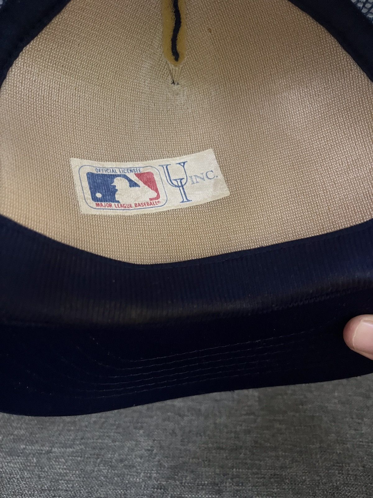 MLB × Vintage Vintage Boston Redsox Trucker Snapback Cap Size ONE SIZE - 5 Thumbnail
