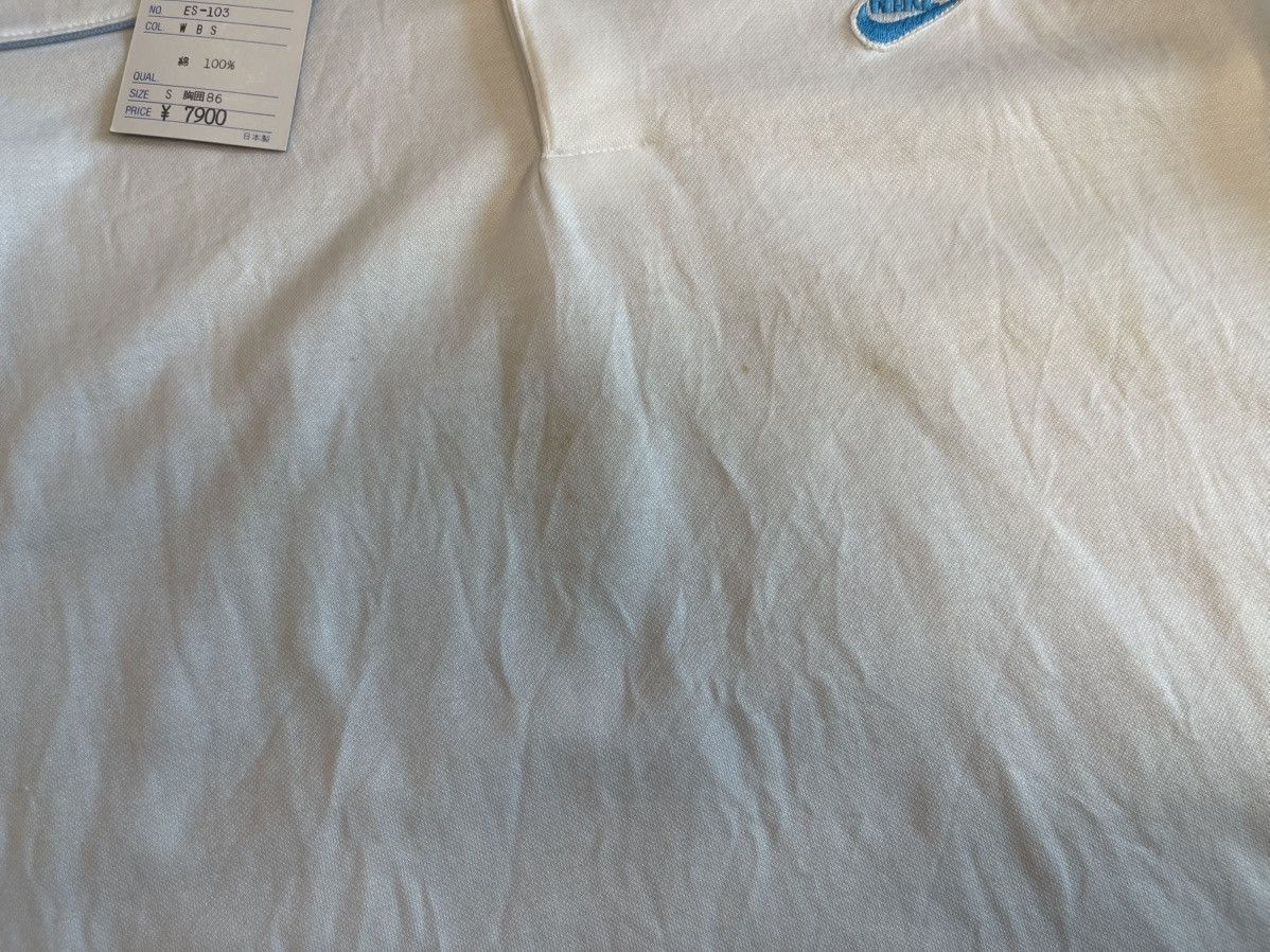 Nike Nike Blue Tag Japan Edition 80’s Vintage Polo Pique T-shirt Size US S / EU 44-46 / 1 - 3 Thumbnail