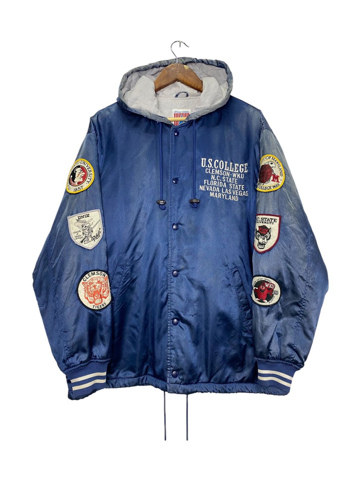 Vintage Vintage US College Jacket Size US L / EU 52-54 / 3 - 1 Thumbnail