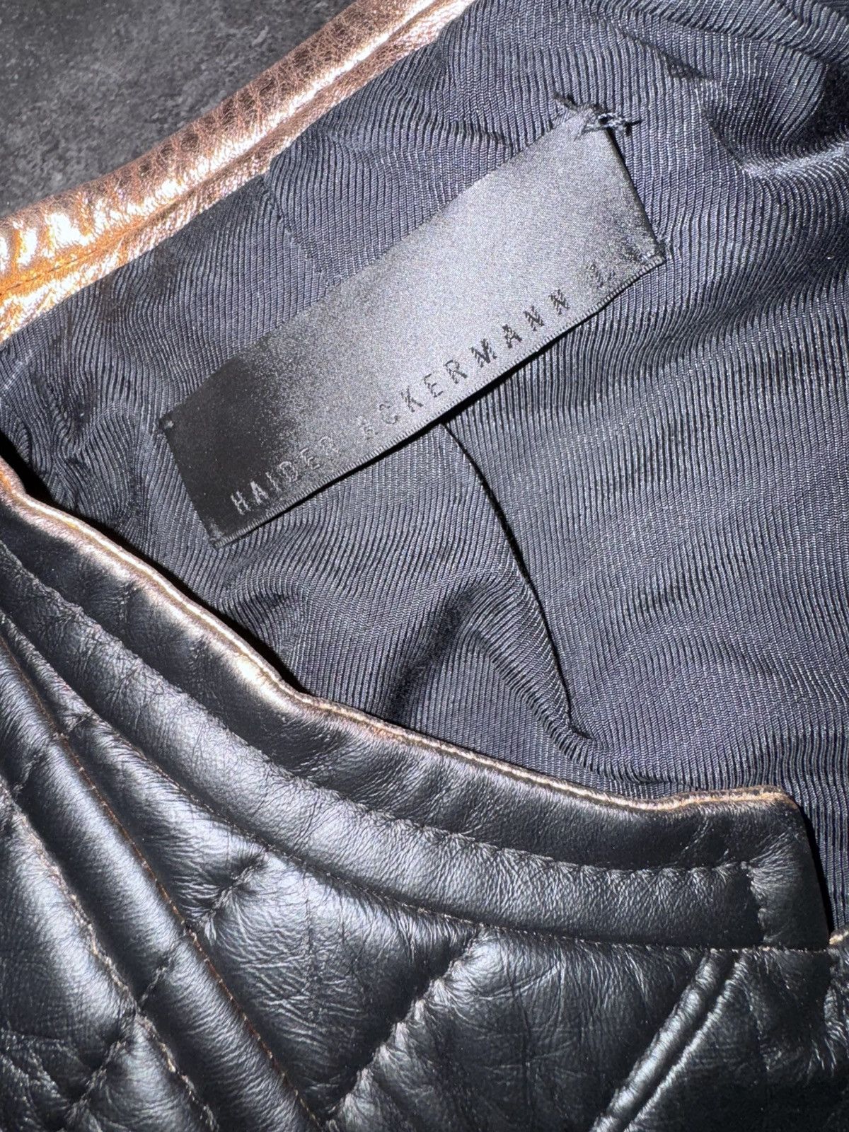 Haider Ackermann Haider Ackermann SS17 runway leather jacket Size US L / EU 52-54 / 3 - 4 Thumbnail