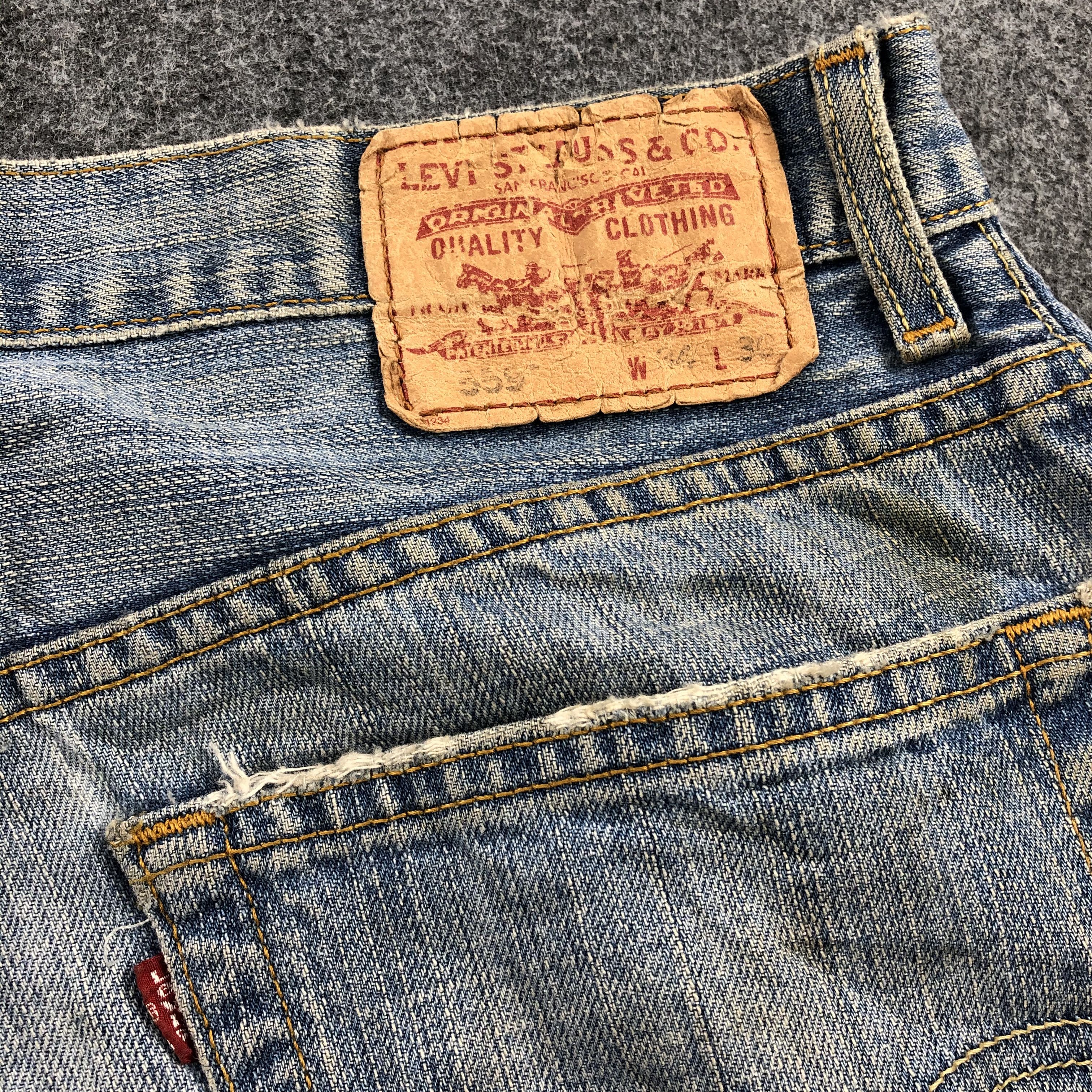 Levi's × Vintage Vintage Blue Wash Levis 559 Jeans-JM1277 Size US 35 - 6 Thumbnail