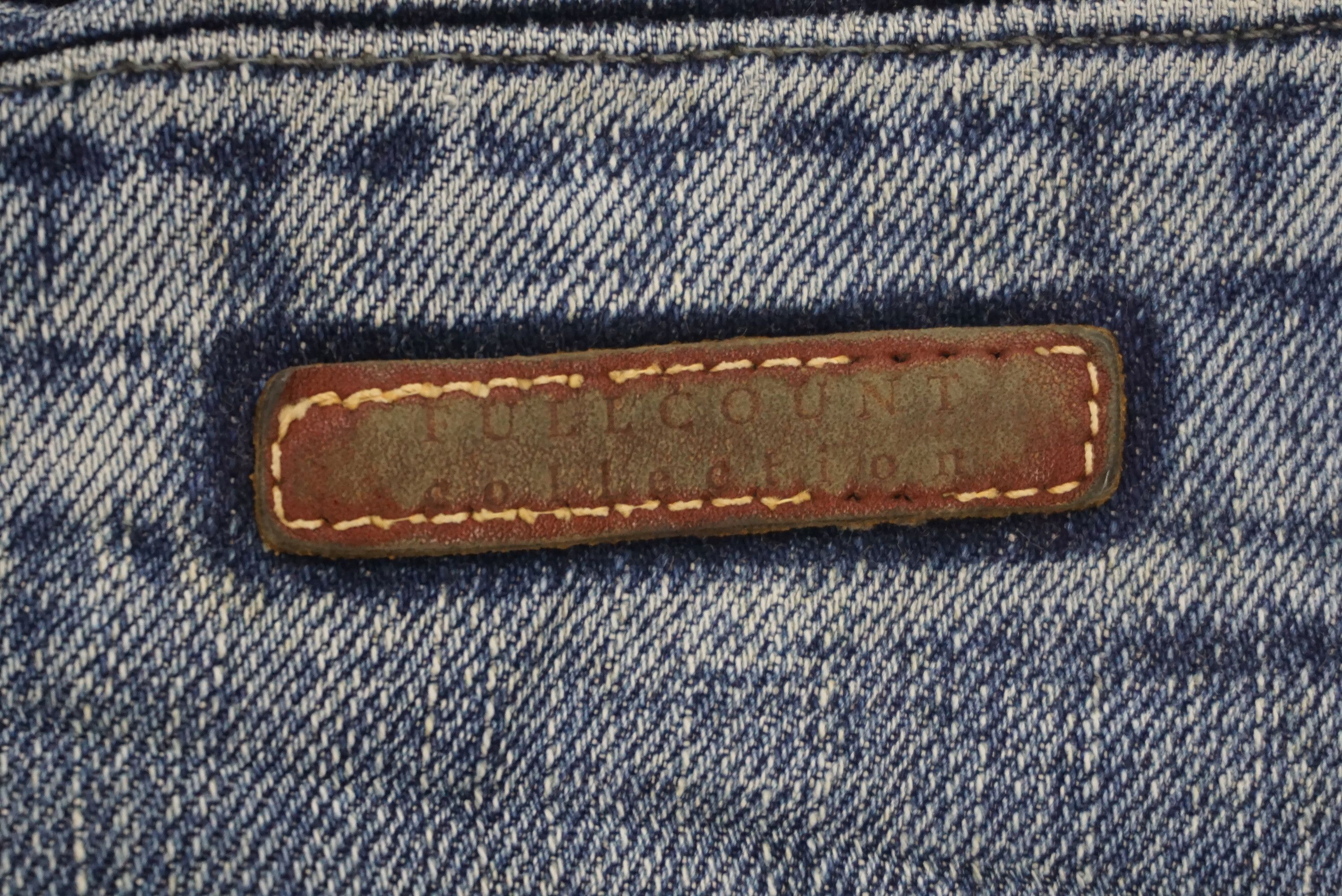 Japanese Brand FULLCOUNT Selvedge Jeans fits W28xL29 Low-Rise Straight Leg Size US 28 / EU 44 - 12 Thumbnail