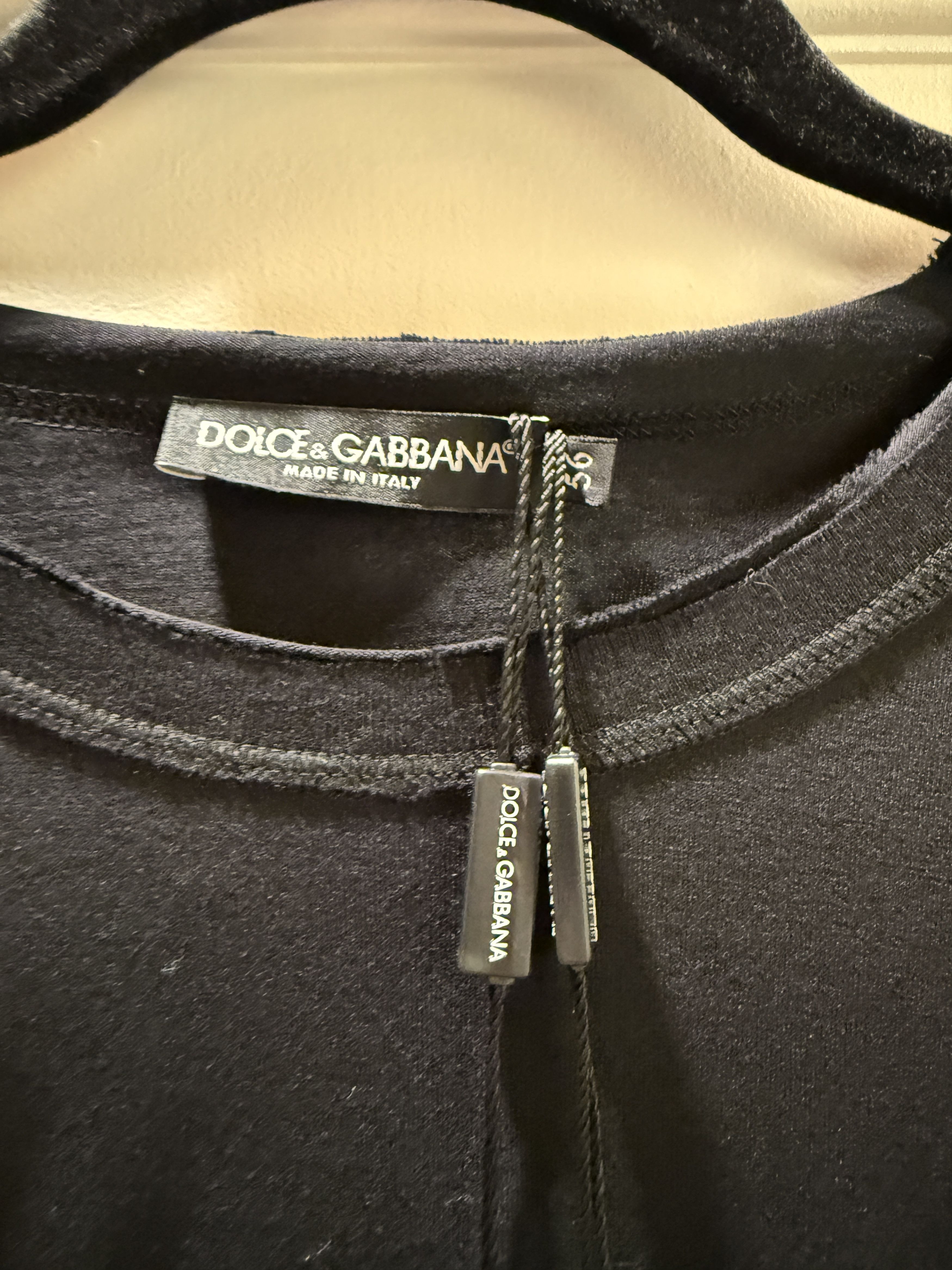 Dolce & Gabbana Dolce Gabbana Black T-Shirt Size 56 Size US XL / EU 56 / 4 - 5 Thumbnail