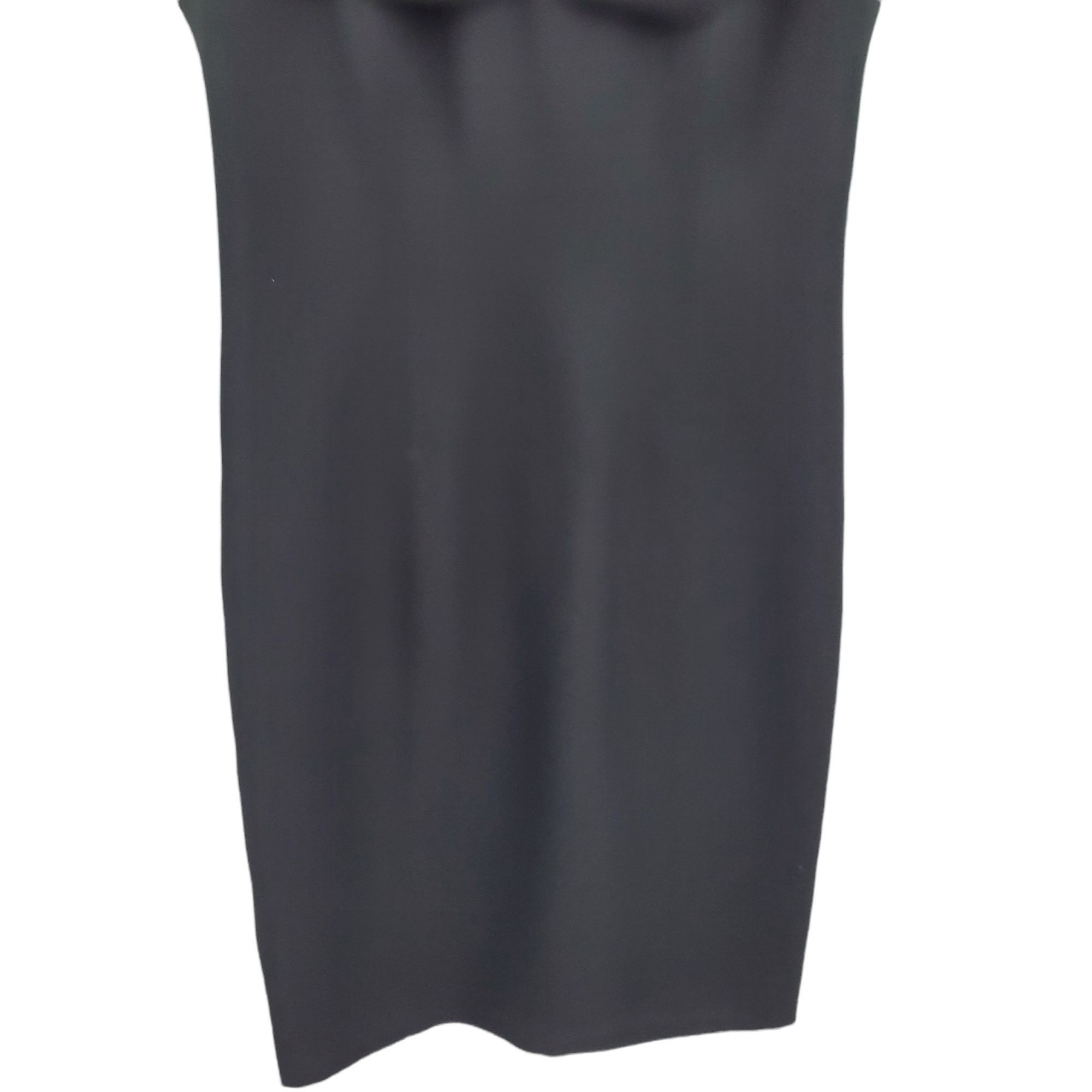 Vintage Vtg 80's Little Black Dress Sz 8 Cocktail Jewel Sheer Draped Size M / US 6-8 / IT 42-44 - 5 Thumbnail
