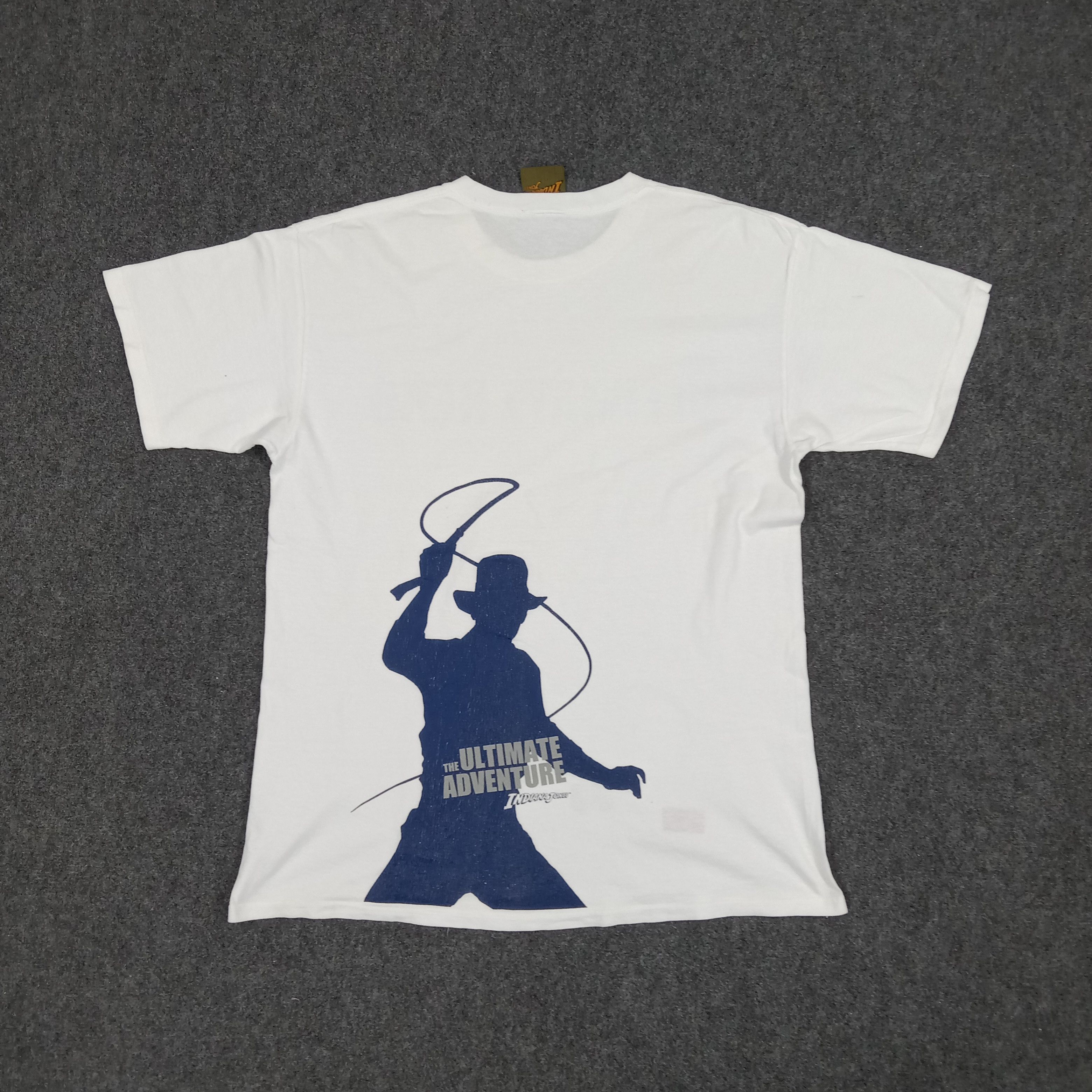 Vintage Indiana Jones The Ultimate Adventure Movie Tshirt Size US L / EU 52-54 / 3 - 1 Thumbnail