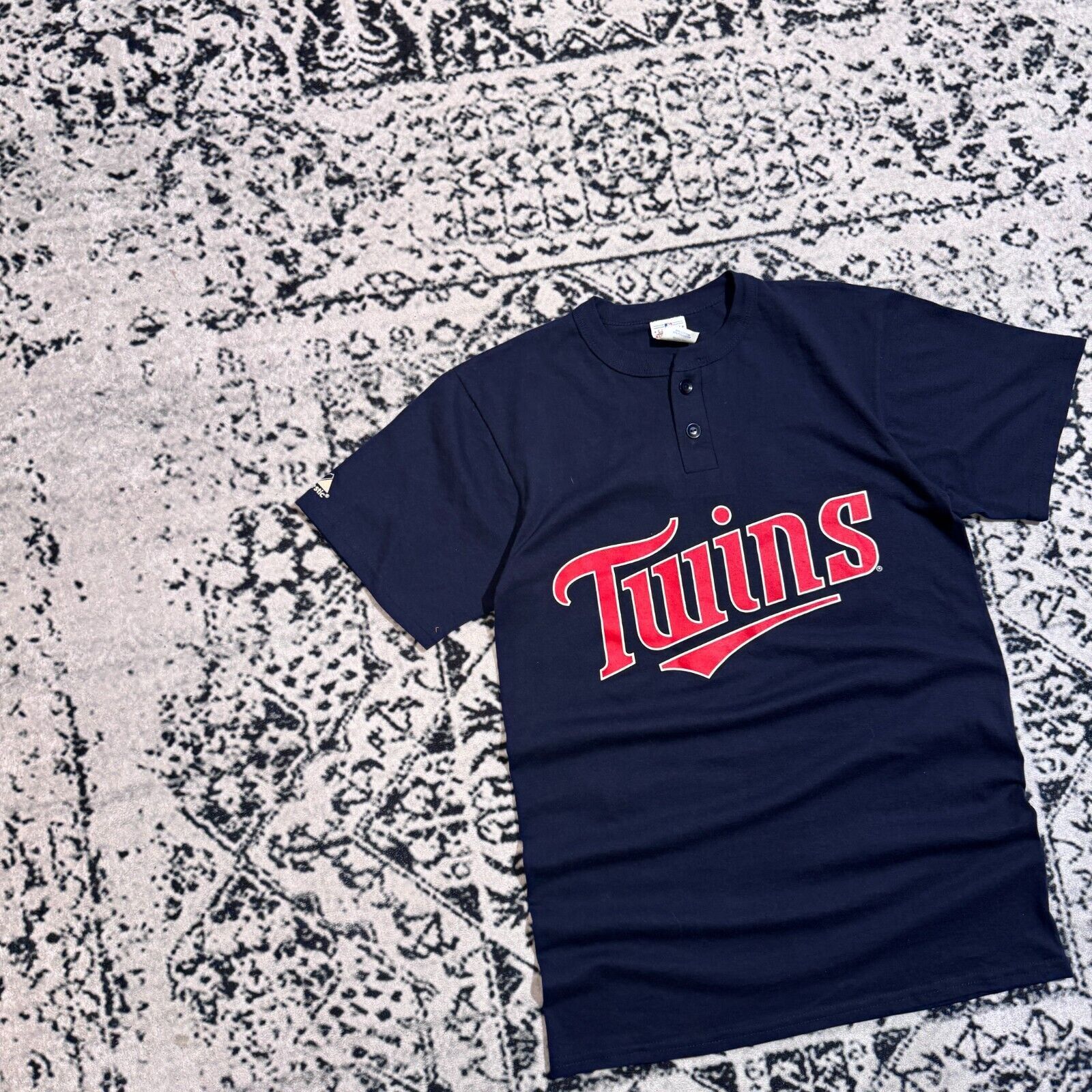 Majestic × Vintage Vintage Majestic Navy Cotton Regular Fit T-Shirt Size S NFL Size US S / EU 44-46 / 1 - 4 Thumbnail