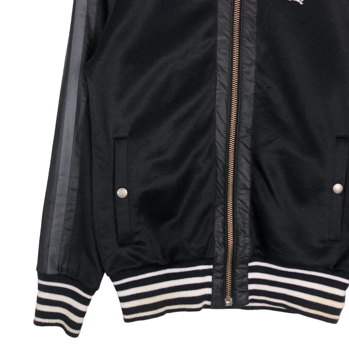 Burberry 🔥Vintage Burberry Black Label Zipper Jacket Biker Size US M / EU 48-50 / 2 - 4 Thumbnail