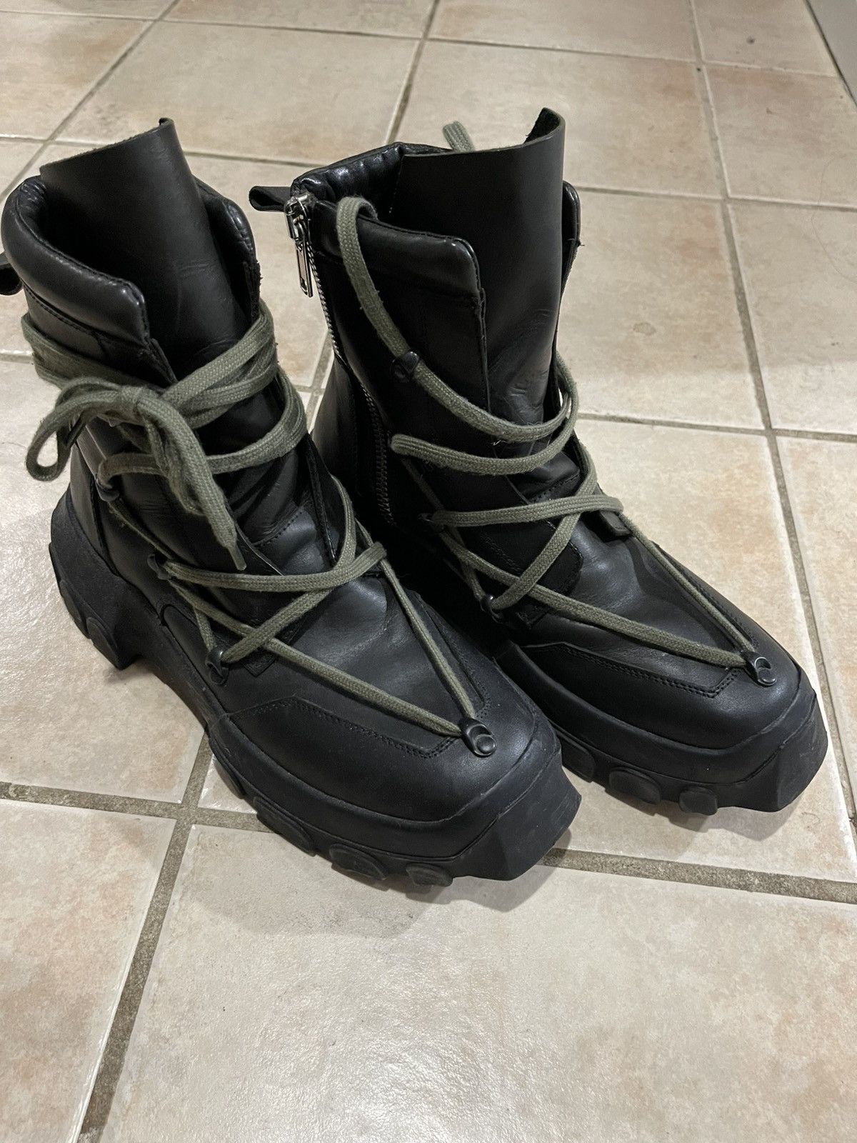 Rick Owens Pentagram hiking boots RICK OWENS SS18 Dirt Pentagram