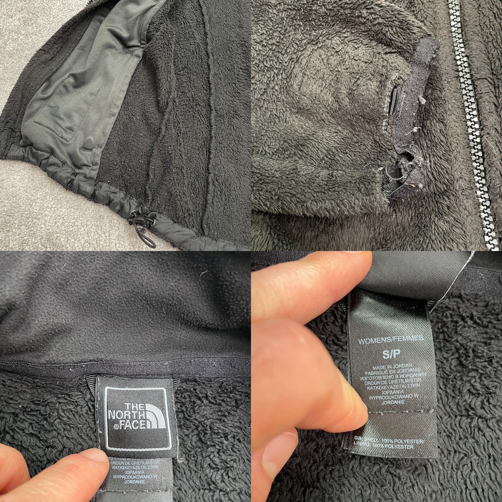 The North Face The North Face Womens Small Jacket Black Osito Fleece Full Zip Pocket Outdoor Size S / US 4 / IT 40 - 8 Thumbnail